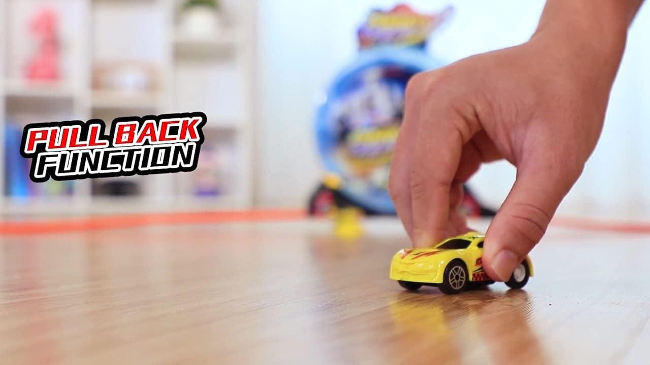 Spinforce 360 Pull Back Racing Car Track - Image 4