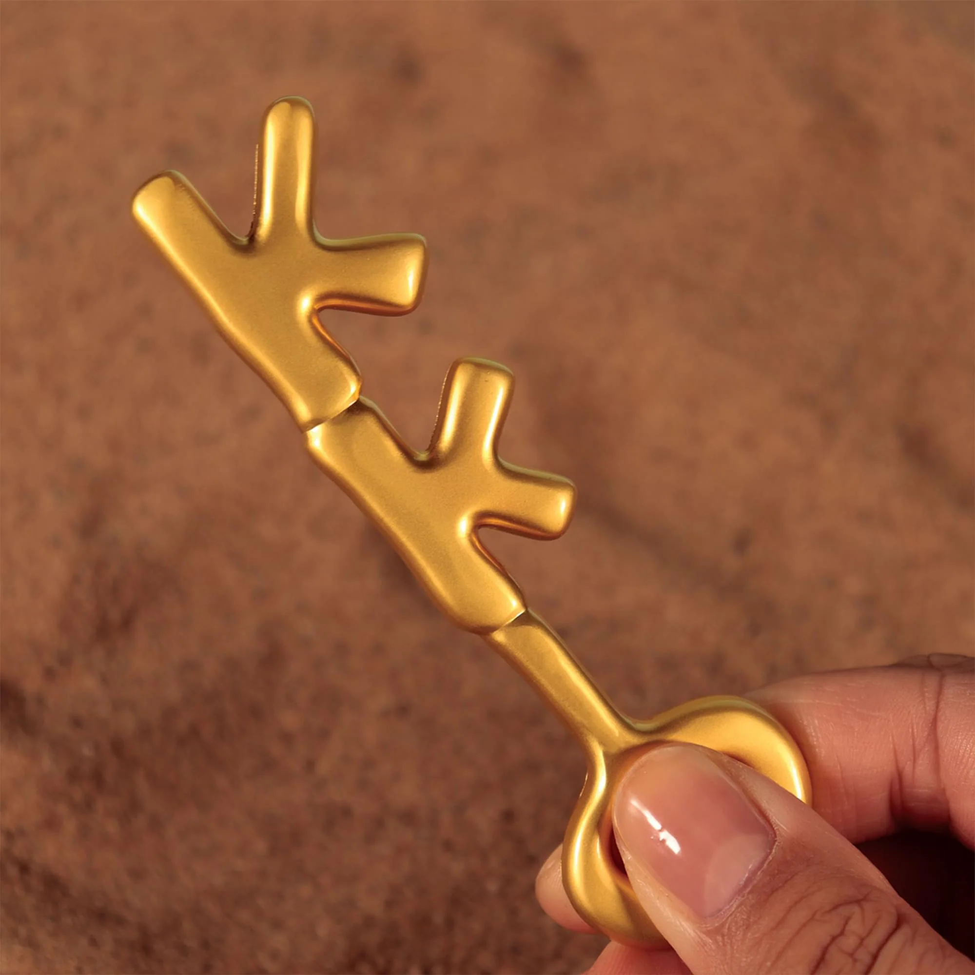 SpongeBob SquarePants 24k Gold Plated Krusty Krab Key Replica - Image 5