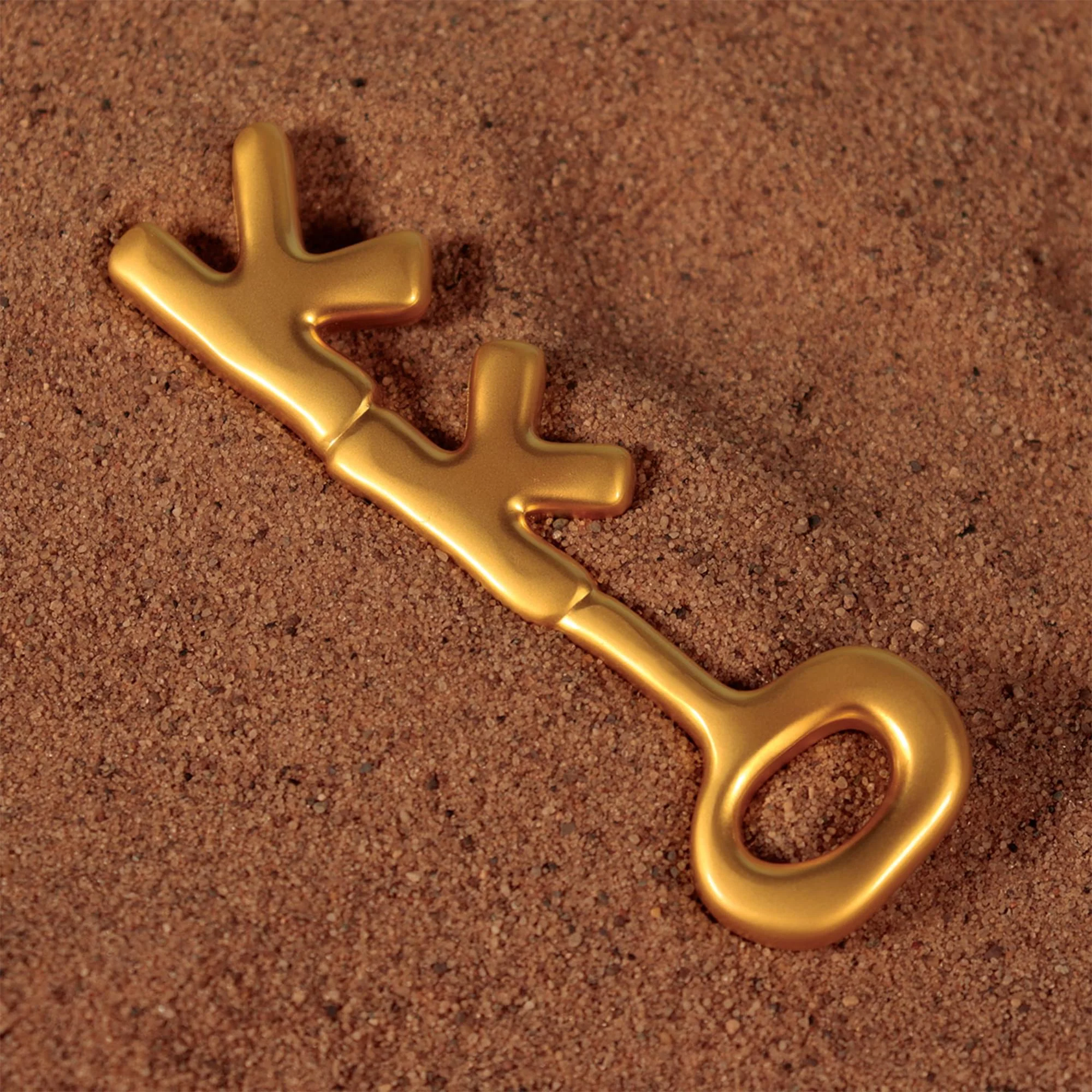 SpongeBob SquarePants 24k Gold Plated Krusty Krab Key Replica - Image 7