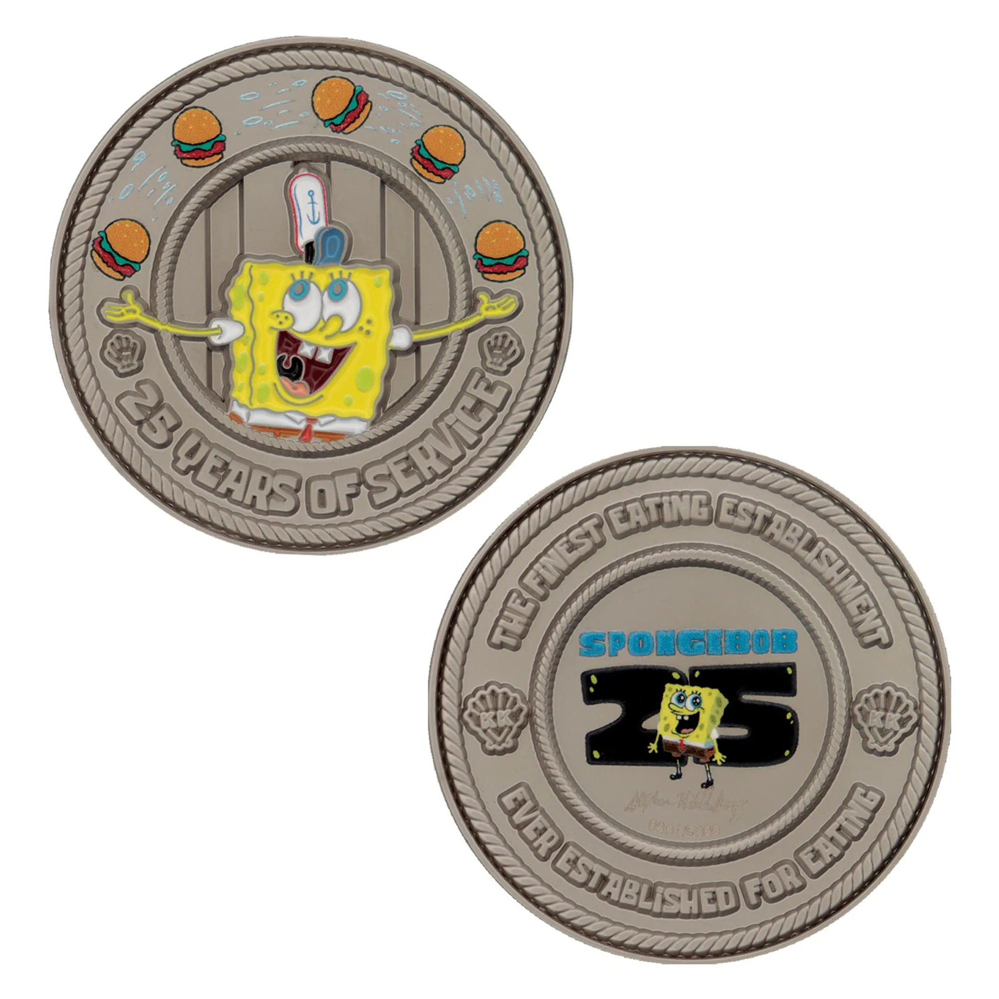 SpongeBob SquarePants 25th Anniversary Collector Coin - Image 2