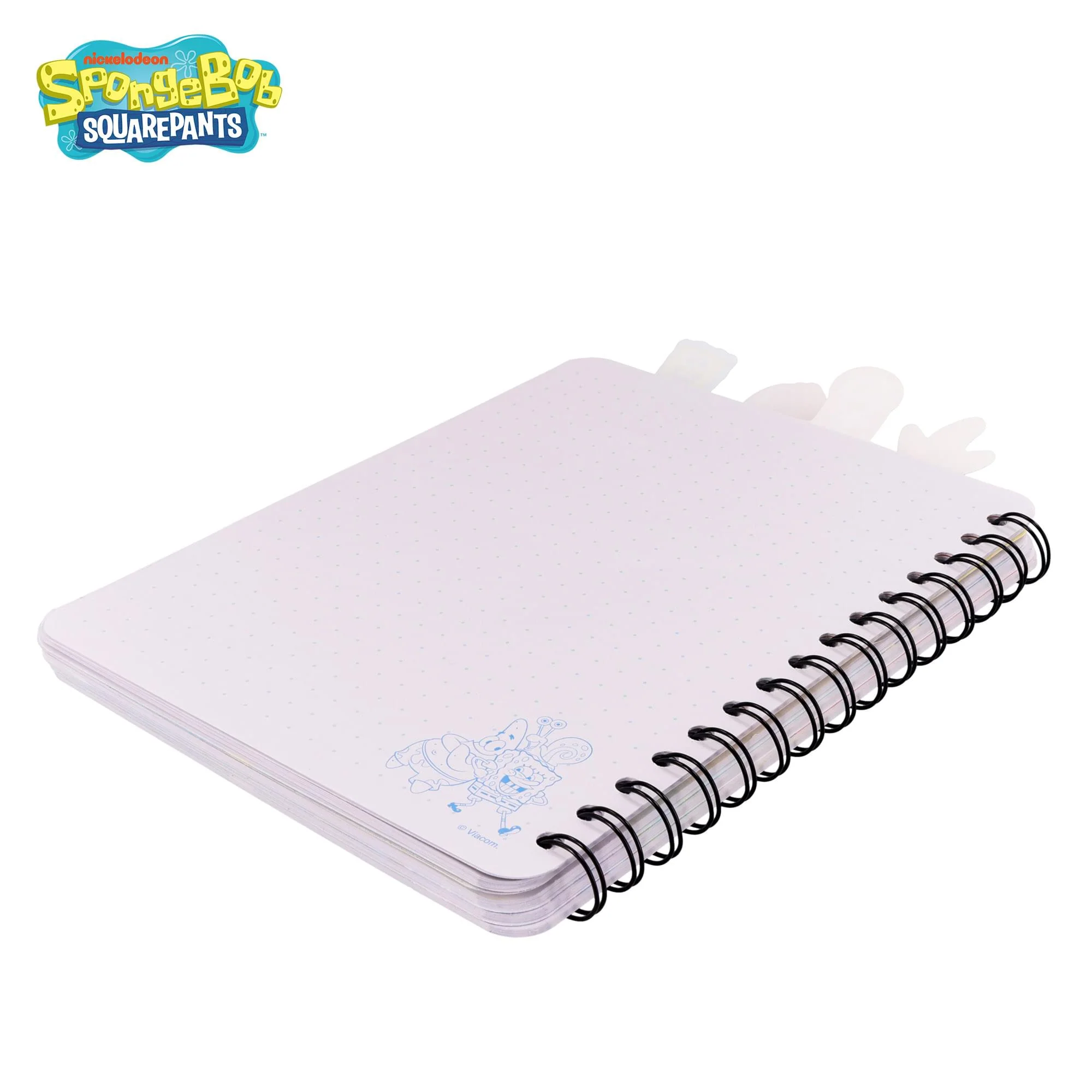 Nickelodeon SpongeBob SquarePants 4-Tab Spiral Notebook With 160 Dotted Sheets - Image 6