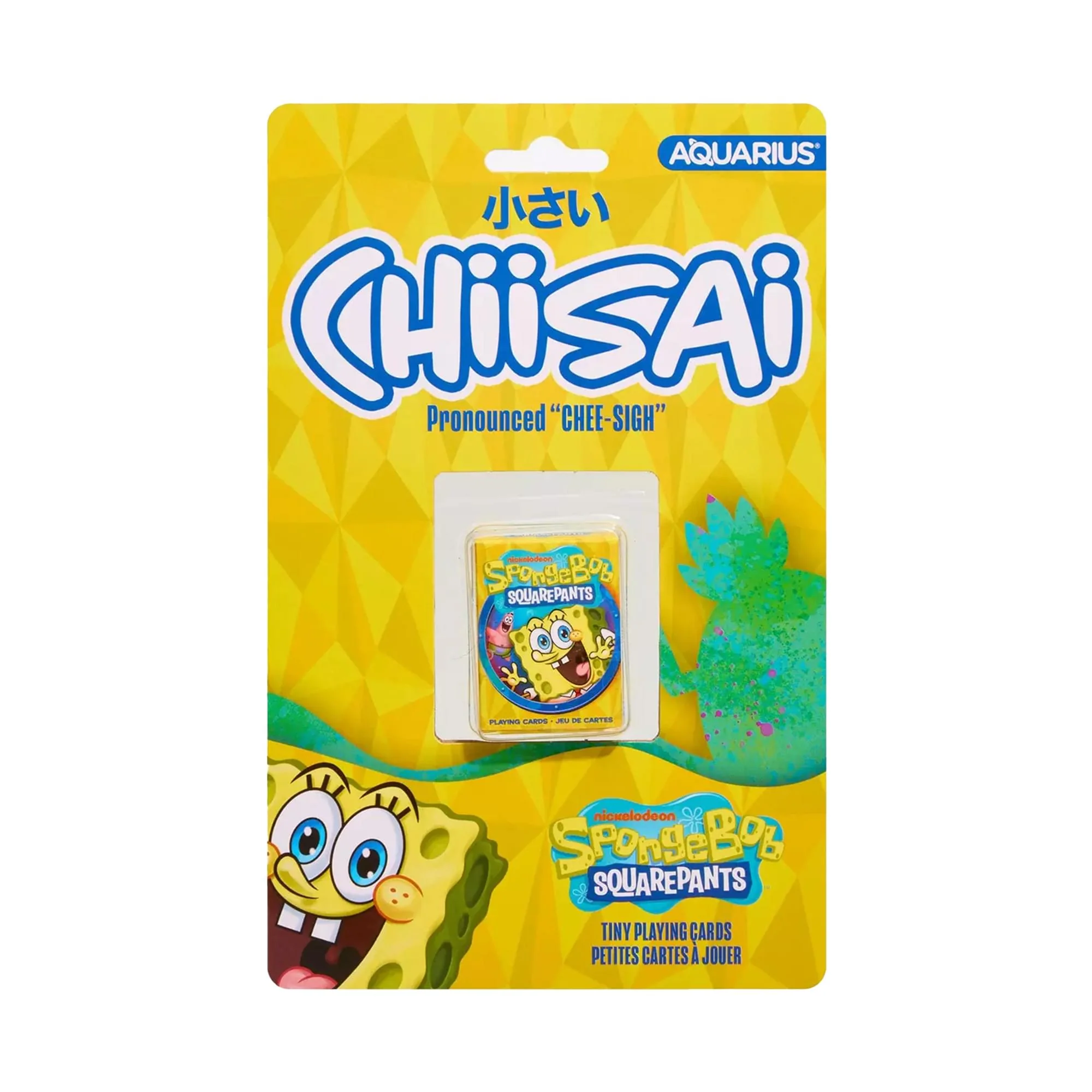 Spongebob Squarepants Chiisai Micro Playing Cards - Image 2