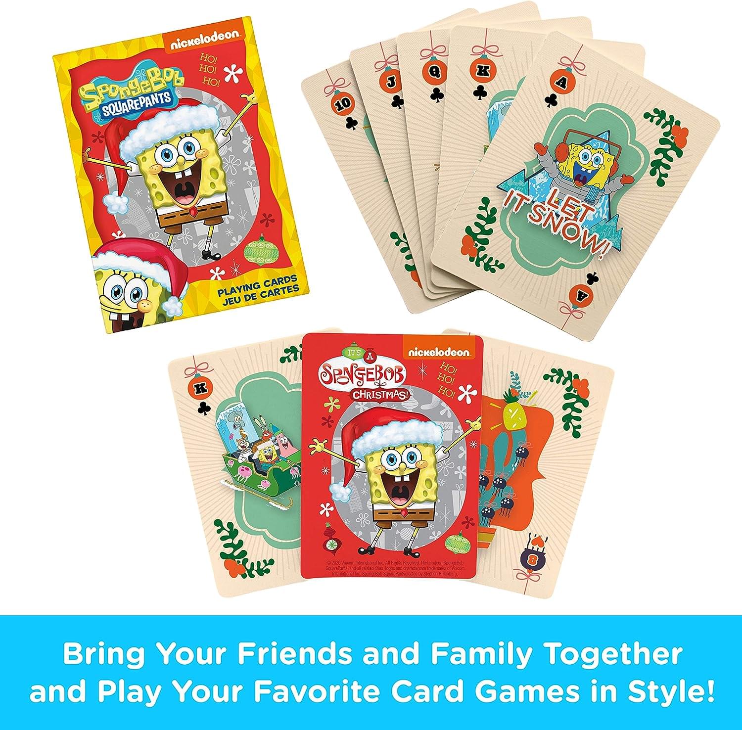 SpongeBob SquarePants Holidays Playing Cards - Image 2
