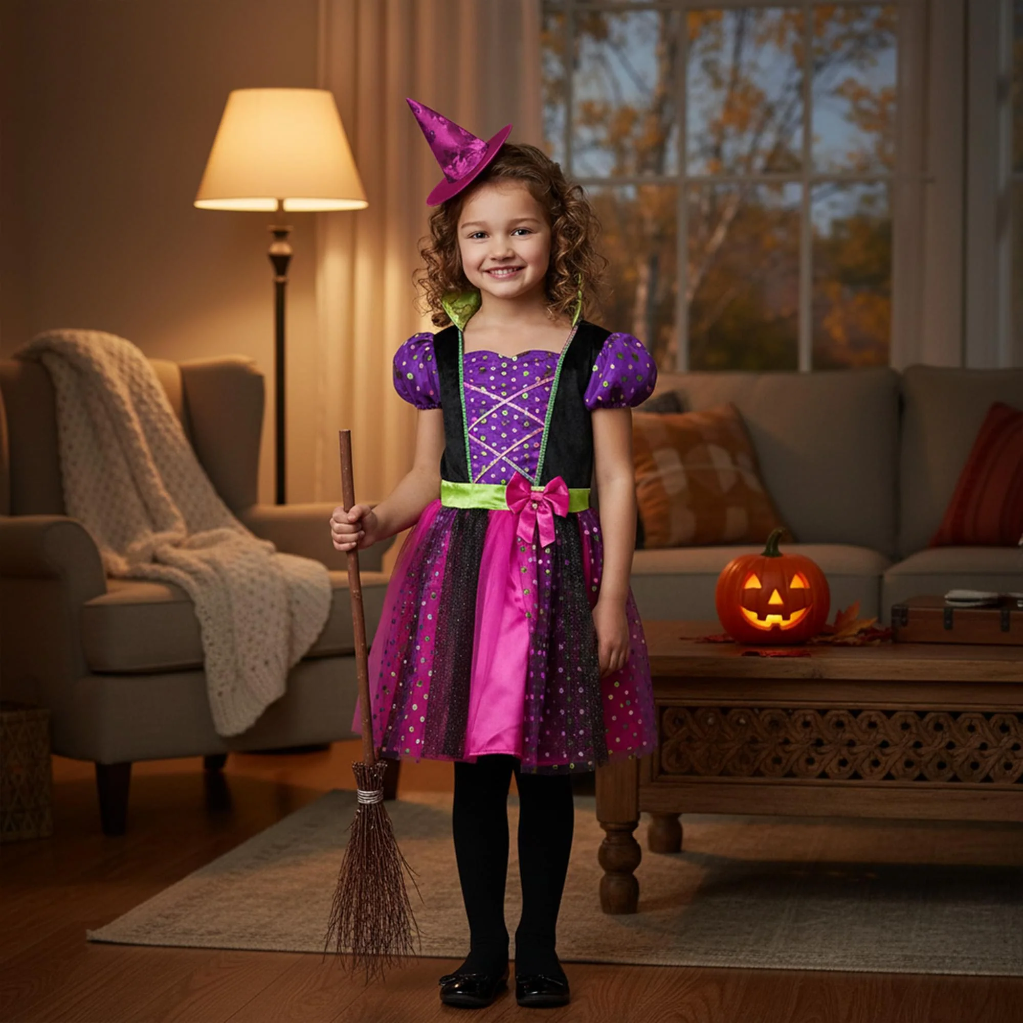 Spotty Witch Child Costume - Image 10