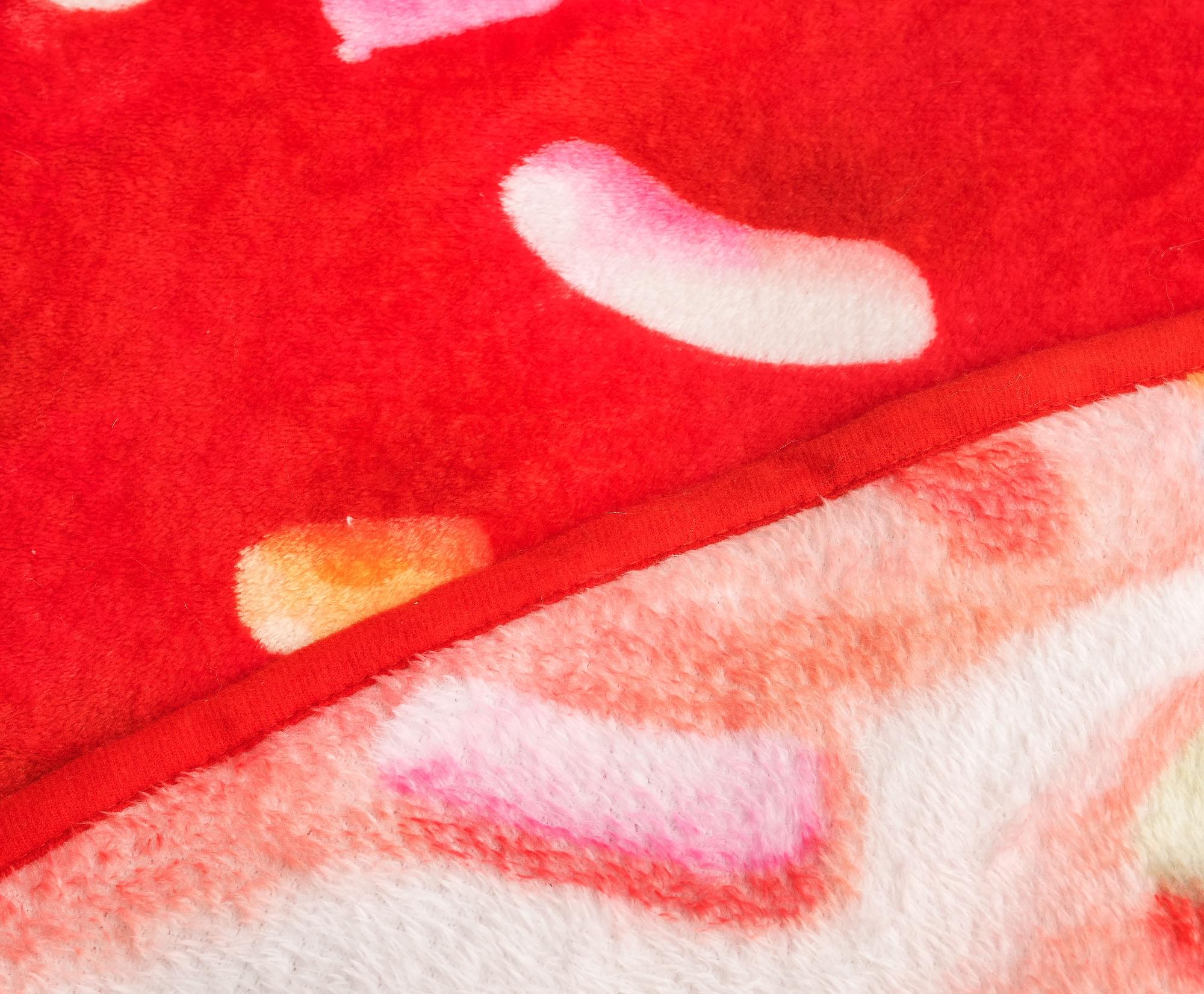 Sprinkle Donut Round Fleece Throw Blanket | 60 Inches - Image 2