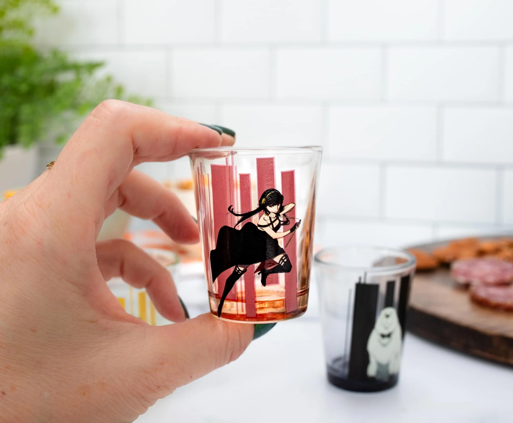 Spy x Family Trio and Logo 2-Ounce Mini Shot Glasses | Set of 4 - Image 5