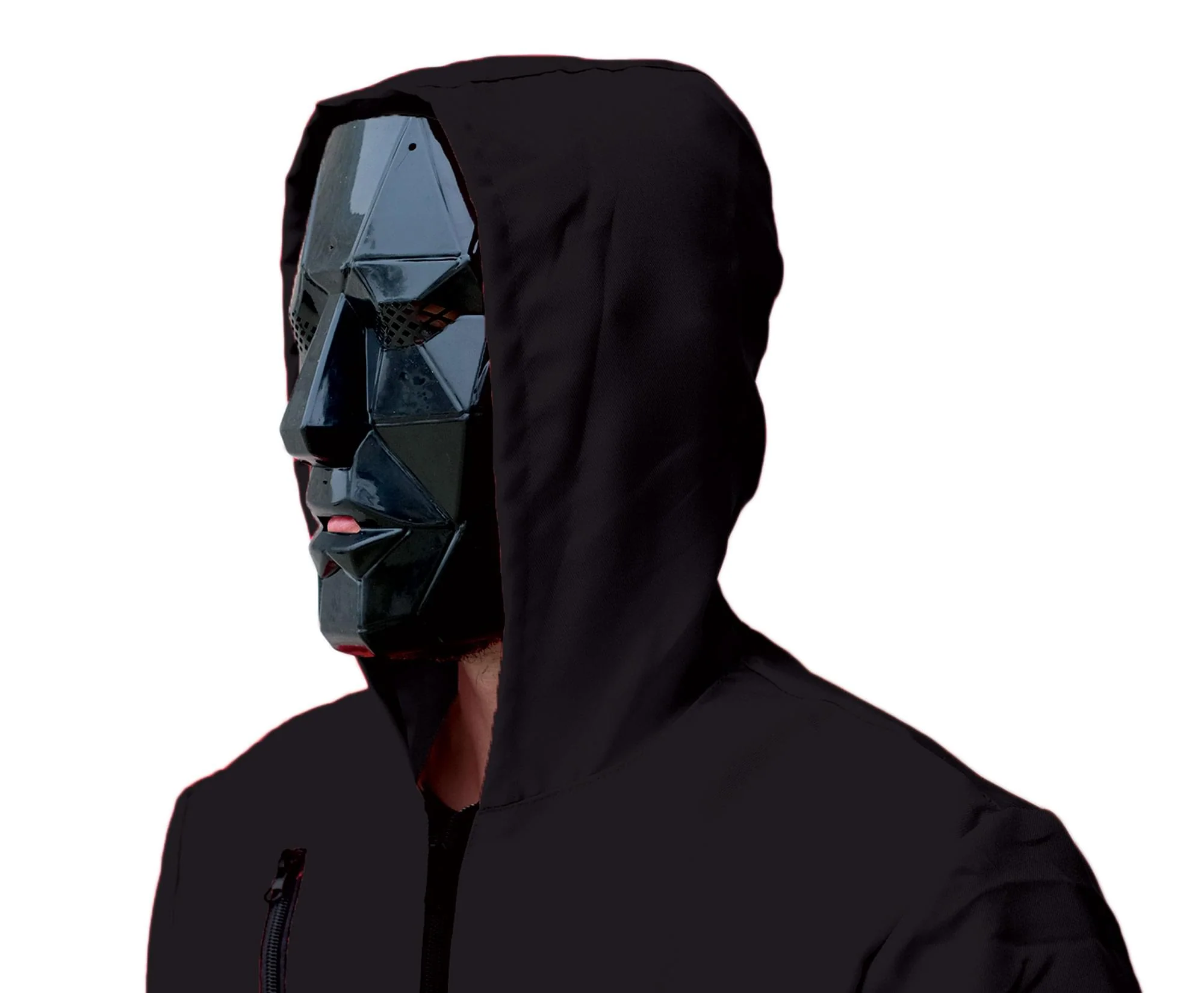 Squid Game Inspired Front Man Plastic Costume Mask for Adults | Game Boss Master - Image 5