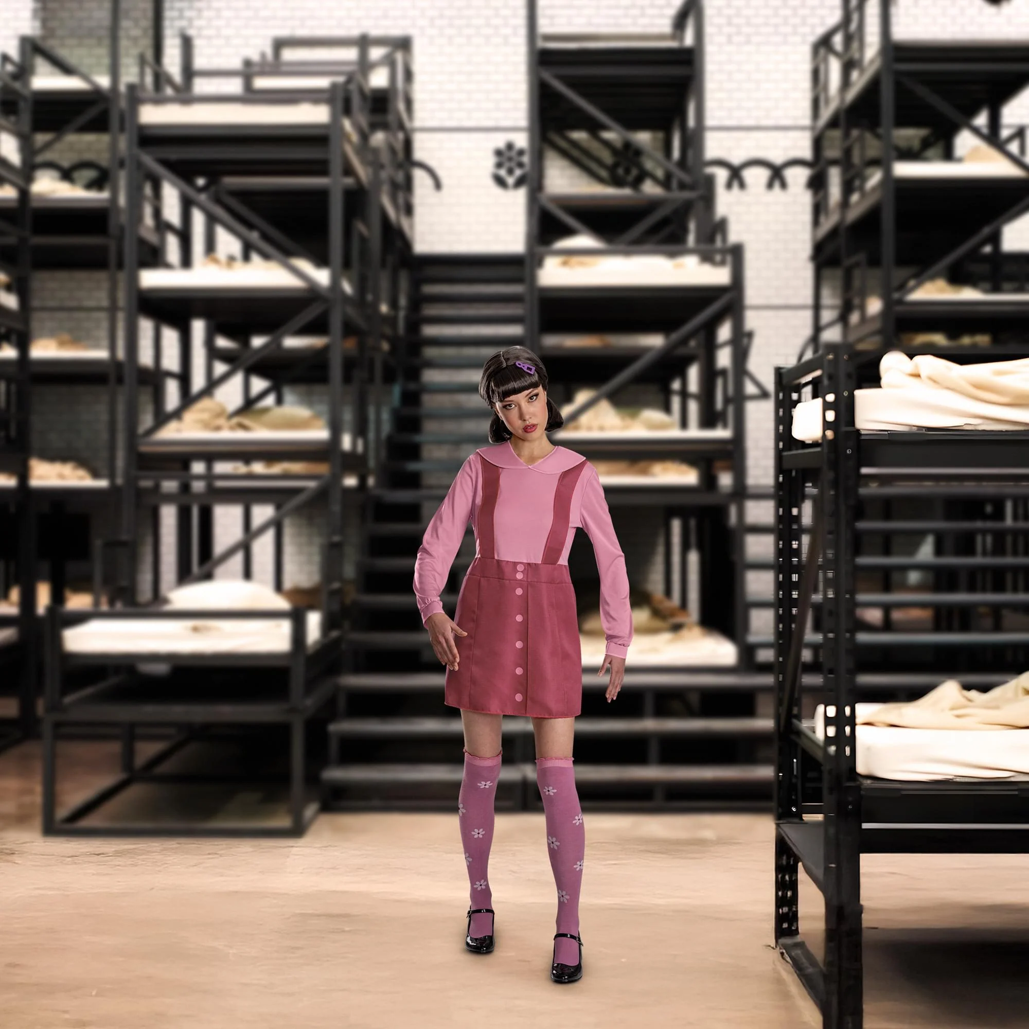 Squid Game Young-Hee Doll Deluxe Adult Costume - Image 31