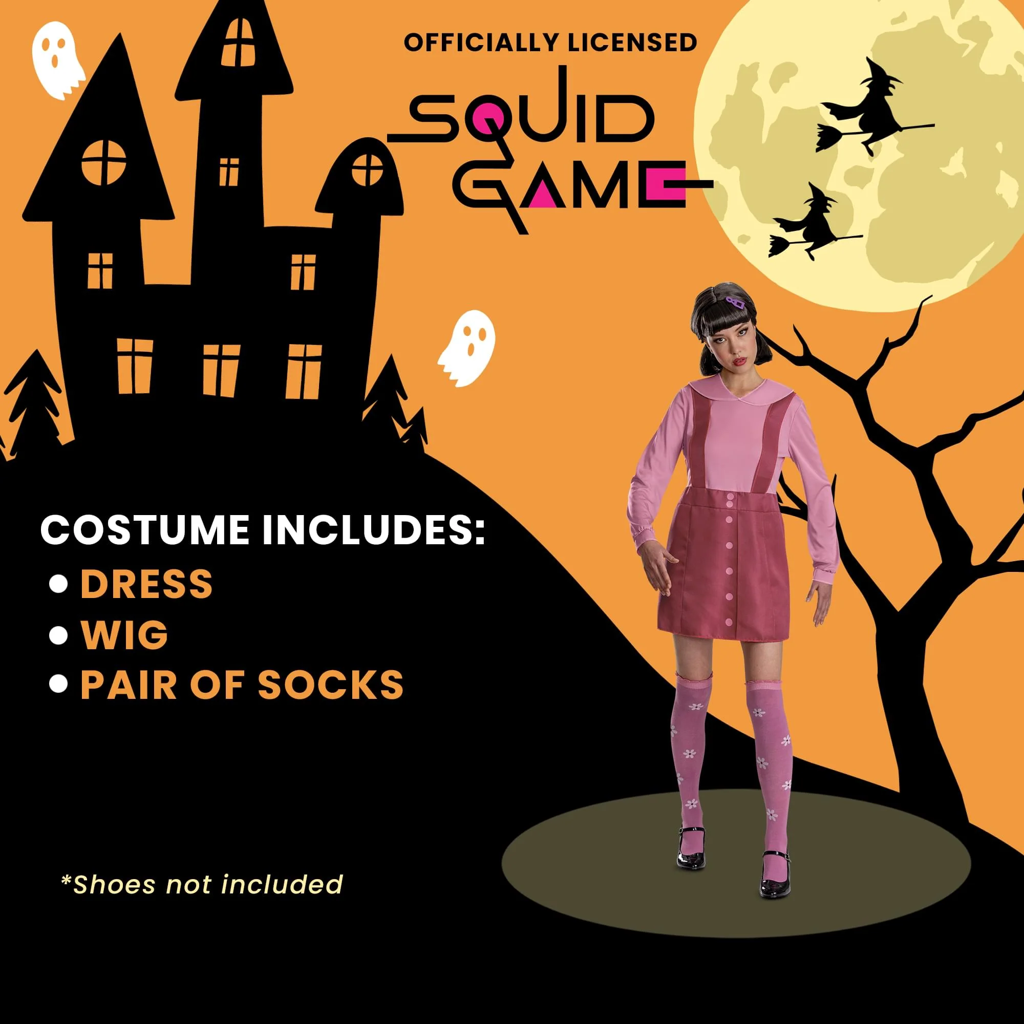 Squid Game Young-Hee Doll Deluxe Adult Costume - Image 34