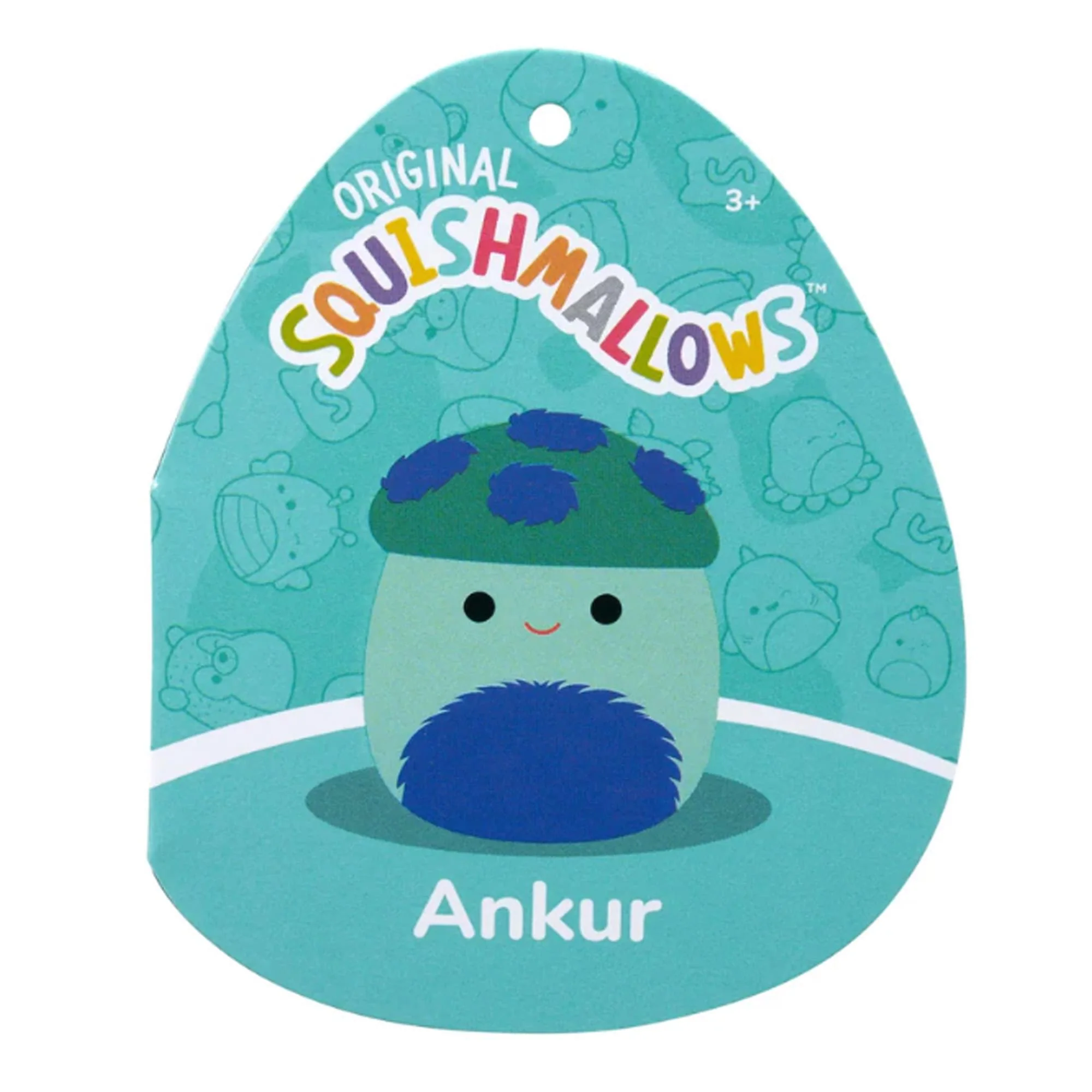 Squishmallow 12 Inch Plush | Ankur the Teal Mushroom - Image 8