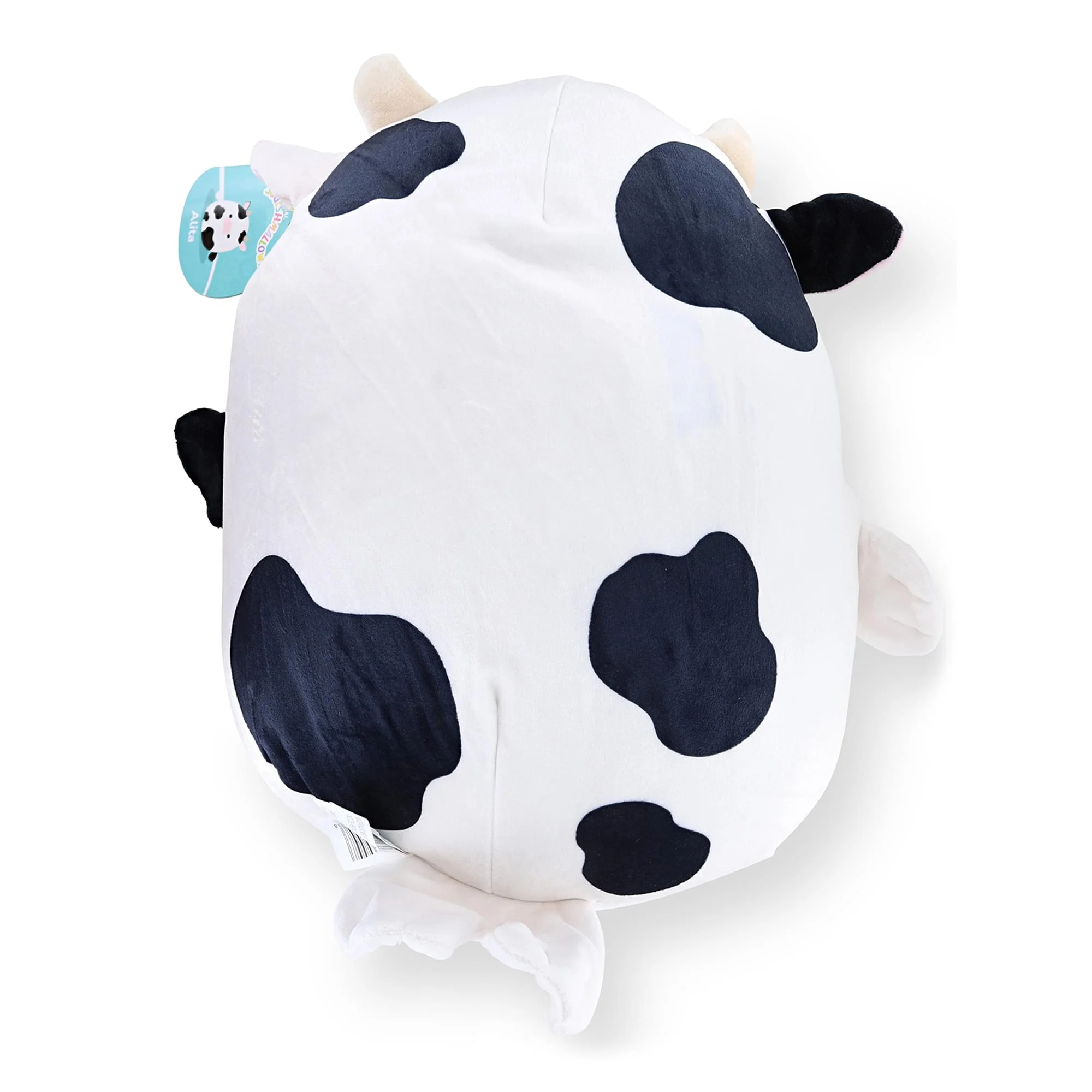 Squishmallow 8 Inch Sea Life Plush | Alita the Black Spotted White Sea Cow - Image 2