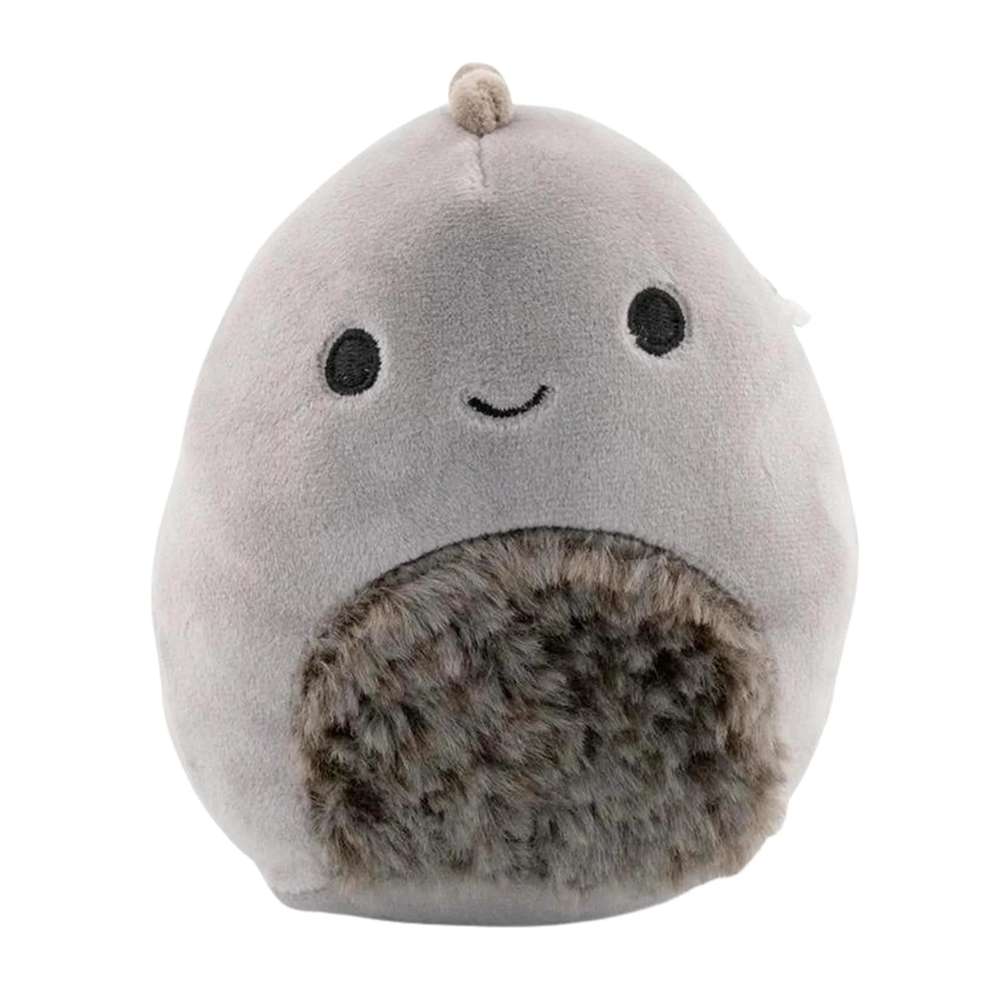 Squishmallow Cozy Squad 8 Inch Plush | Lang the Gray Dinosaur