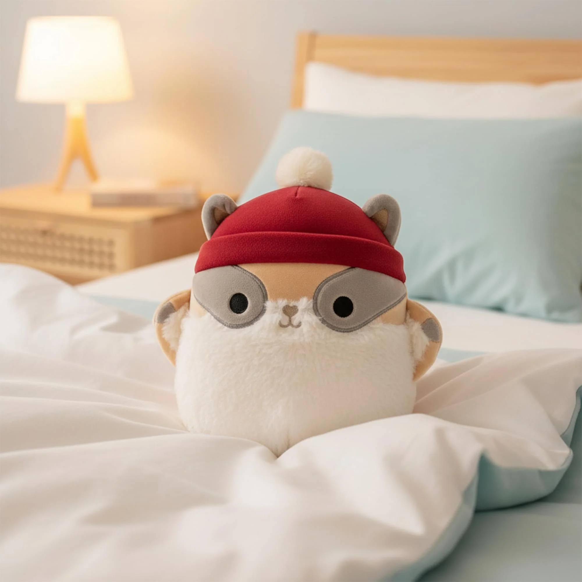 Squishmallow Cozy Squad 8 Inch Plush | Ziv the Sugar Glider with Hat - Image 4