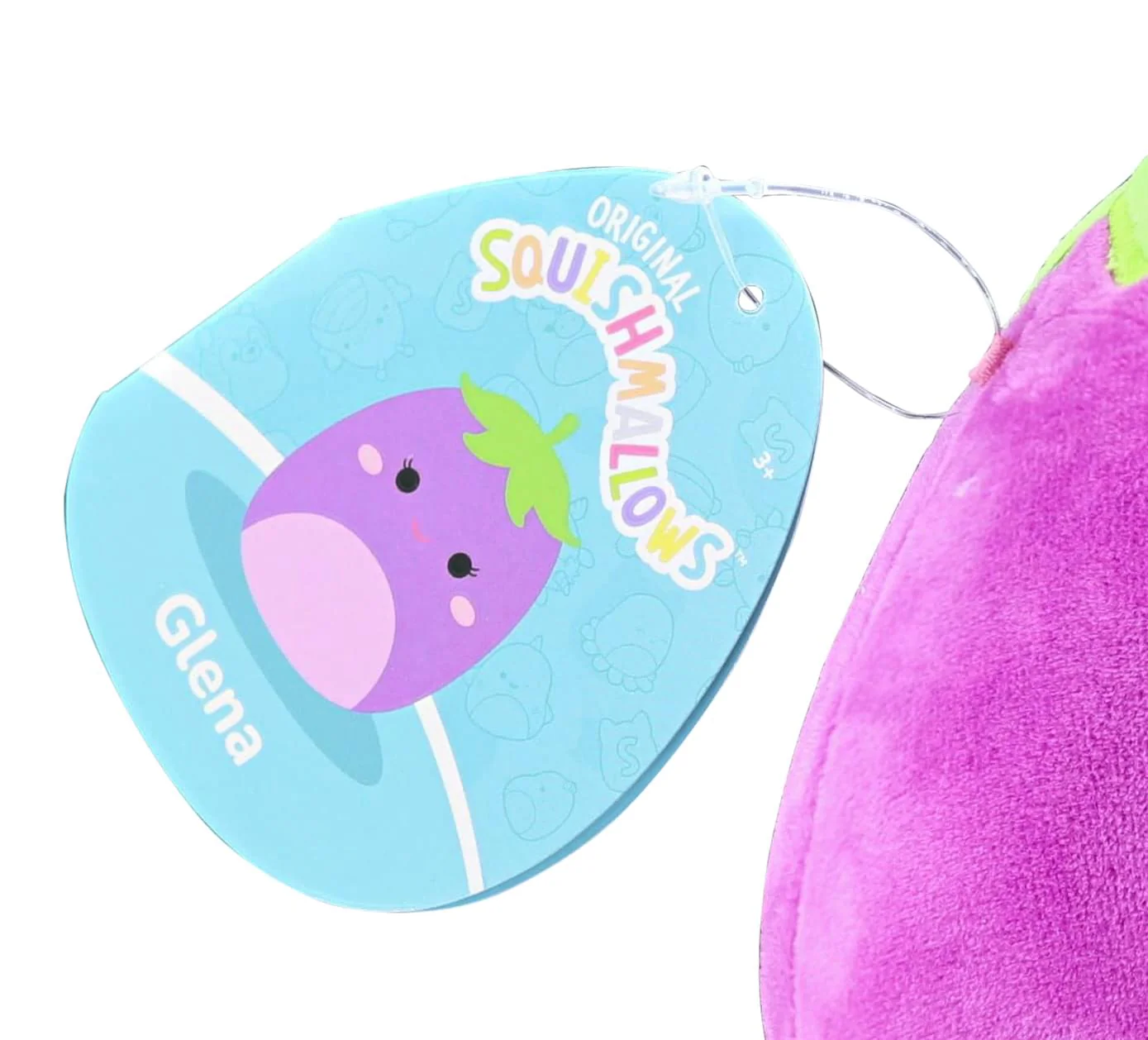 Squishmallow5 Inch Veggie Plush | Glena the Eggplant - Image 3
