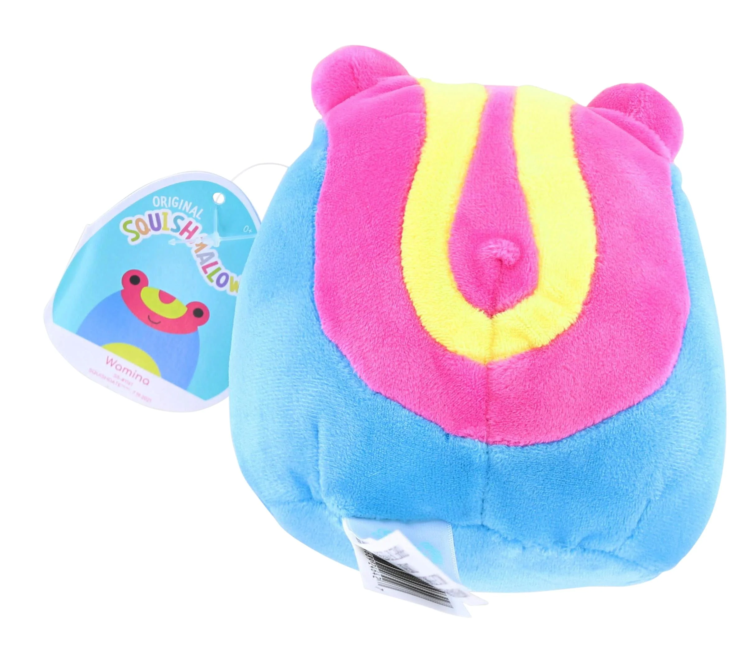 Squishmallows 5 Inch Blacklight Plush | Wamina the Blue Frog - Image 2