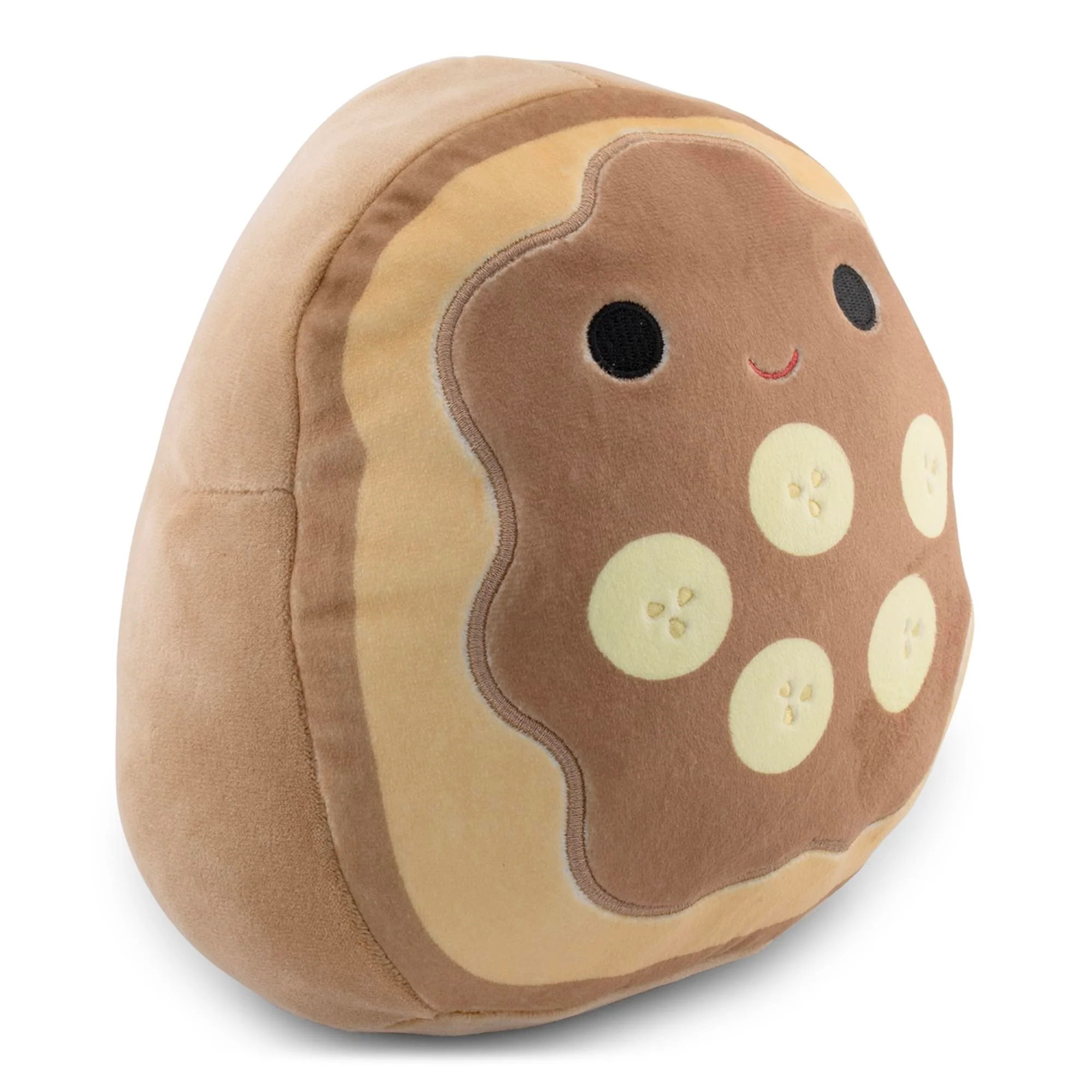 Squishmallows Breakfast Squad 8 Inch Plush | Danilo The Chocolate Banana Toast - Image 3