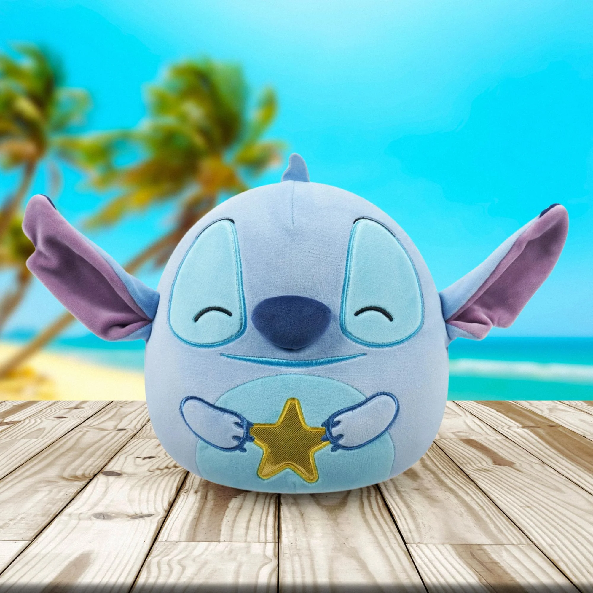 Squishmallows Disney 8 Inch Plush | Stitch with Star - Image 2