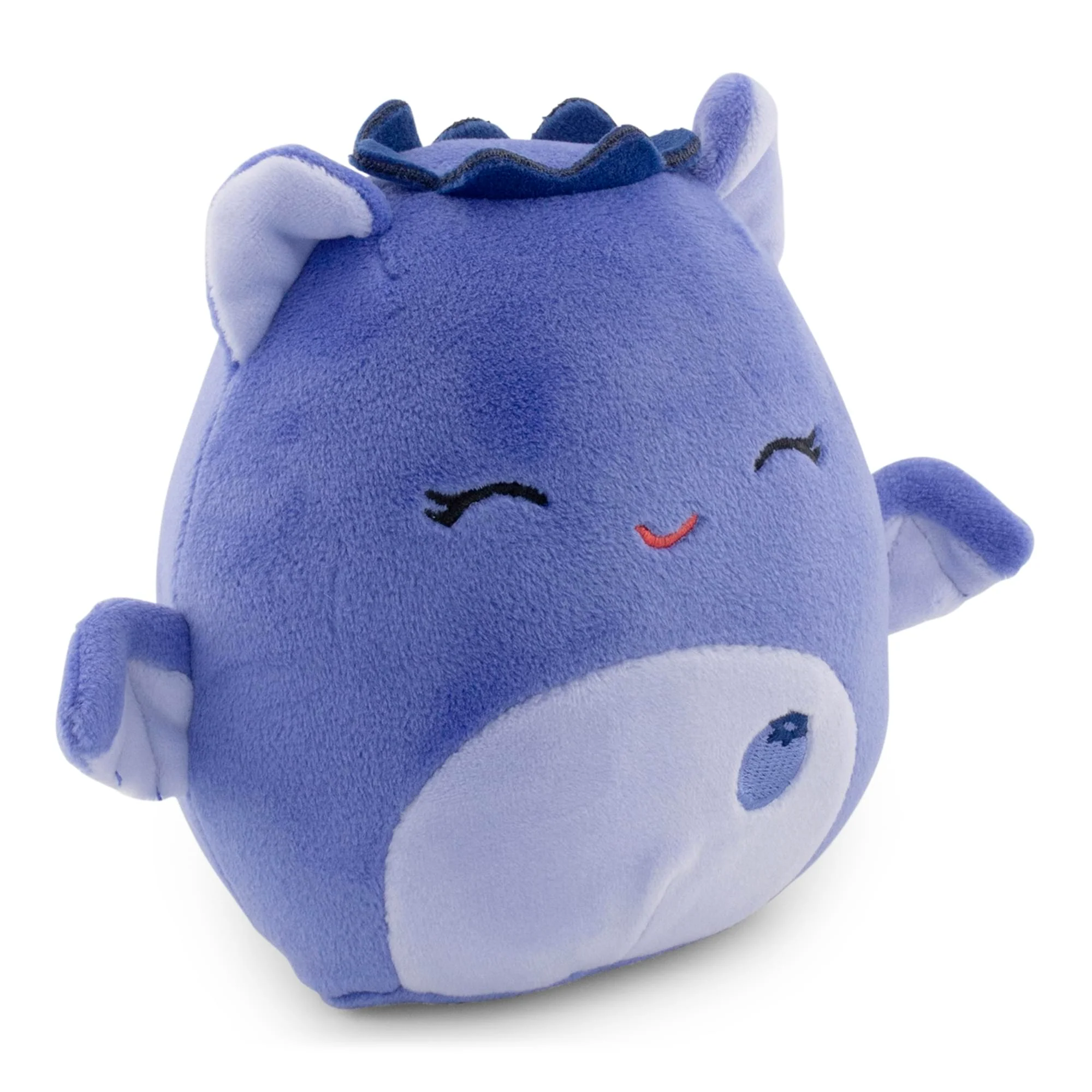 Squishmallows Fruit Hybrid Squad 5 Inch Plush | Bessie The Blueberry Bat - Image 2