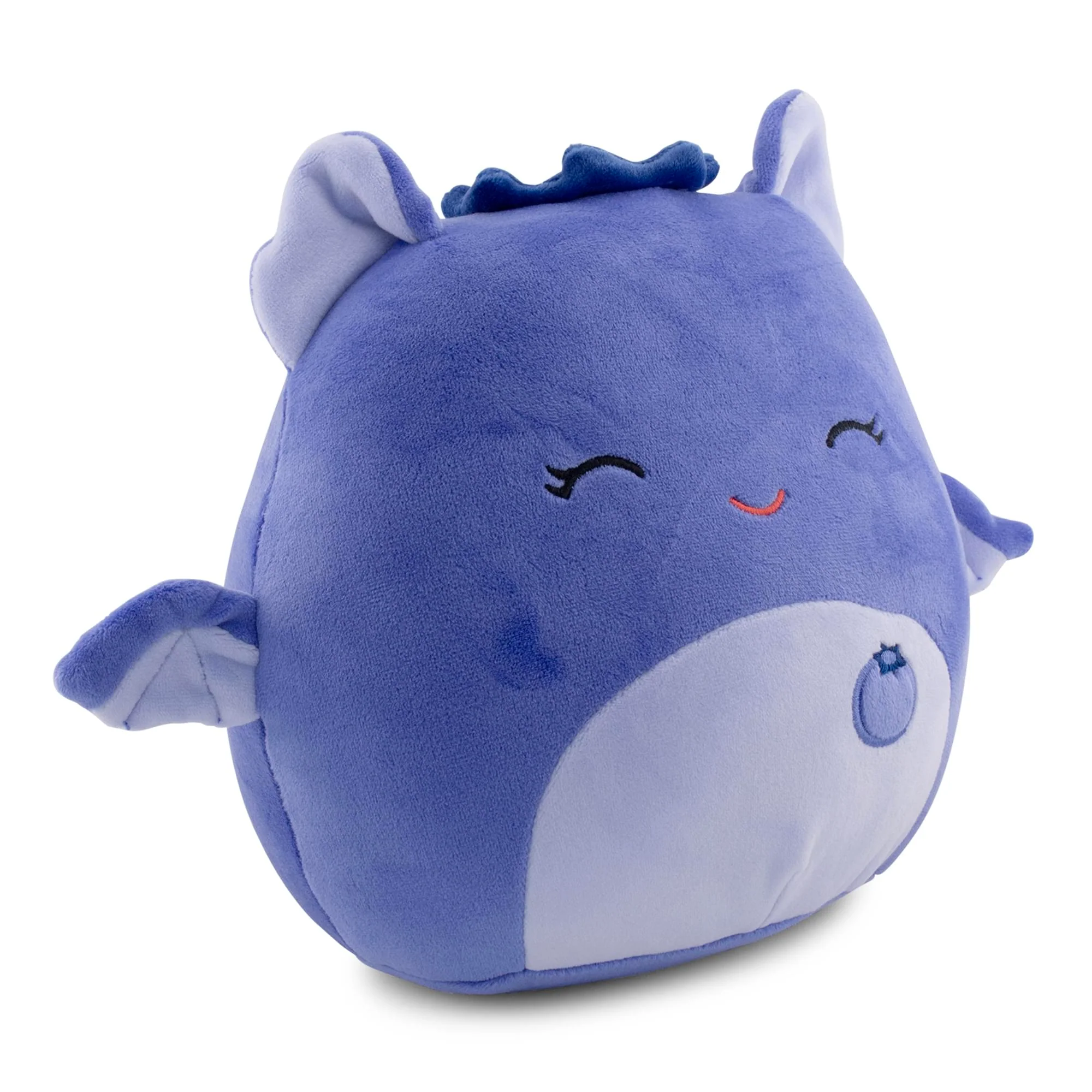 Squishmallows Fruit Hybrid Squad 8 Inch Plush | Bessie The Blueberry Bat - Image 3