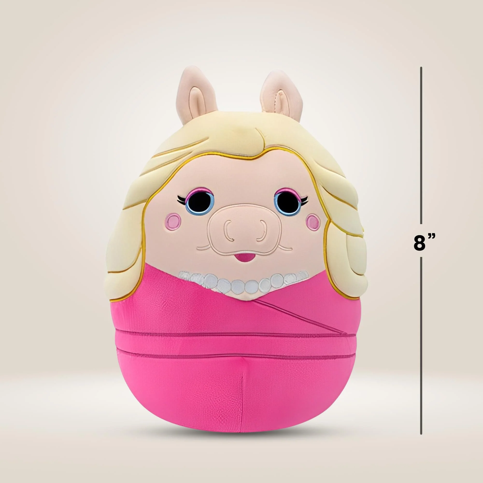 Squishmallows The Muppets 8 Inch Plush | Miss Piggy - Image 3