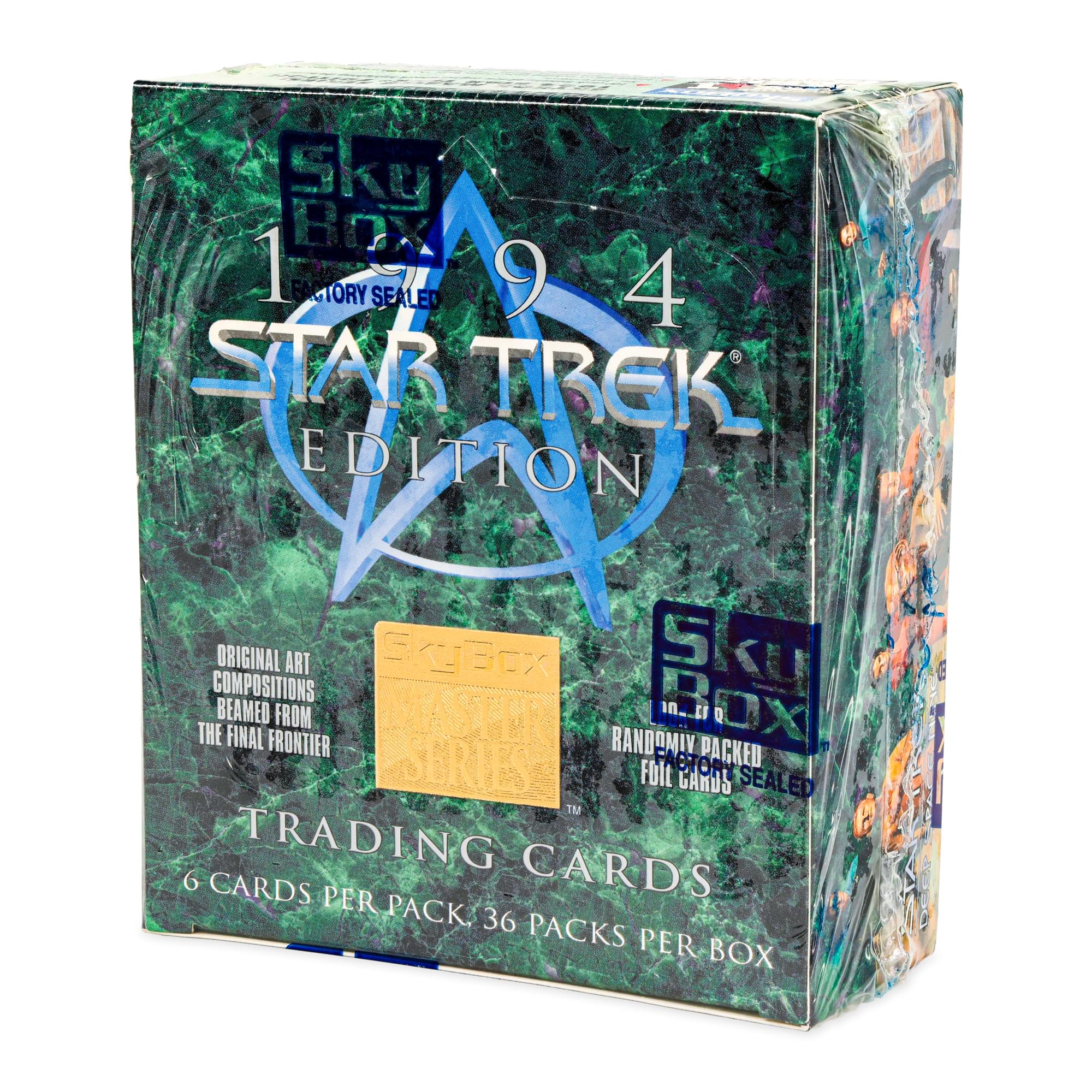 Star Trek 1994 Skybox Series 2 Master Series Box | 36 Packs