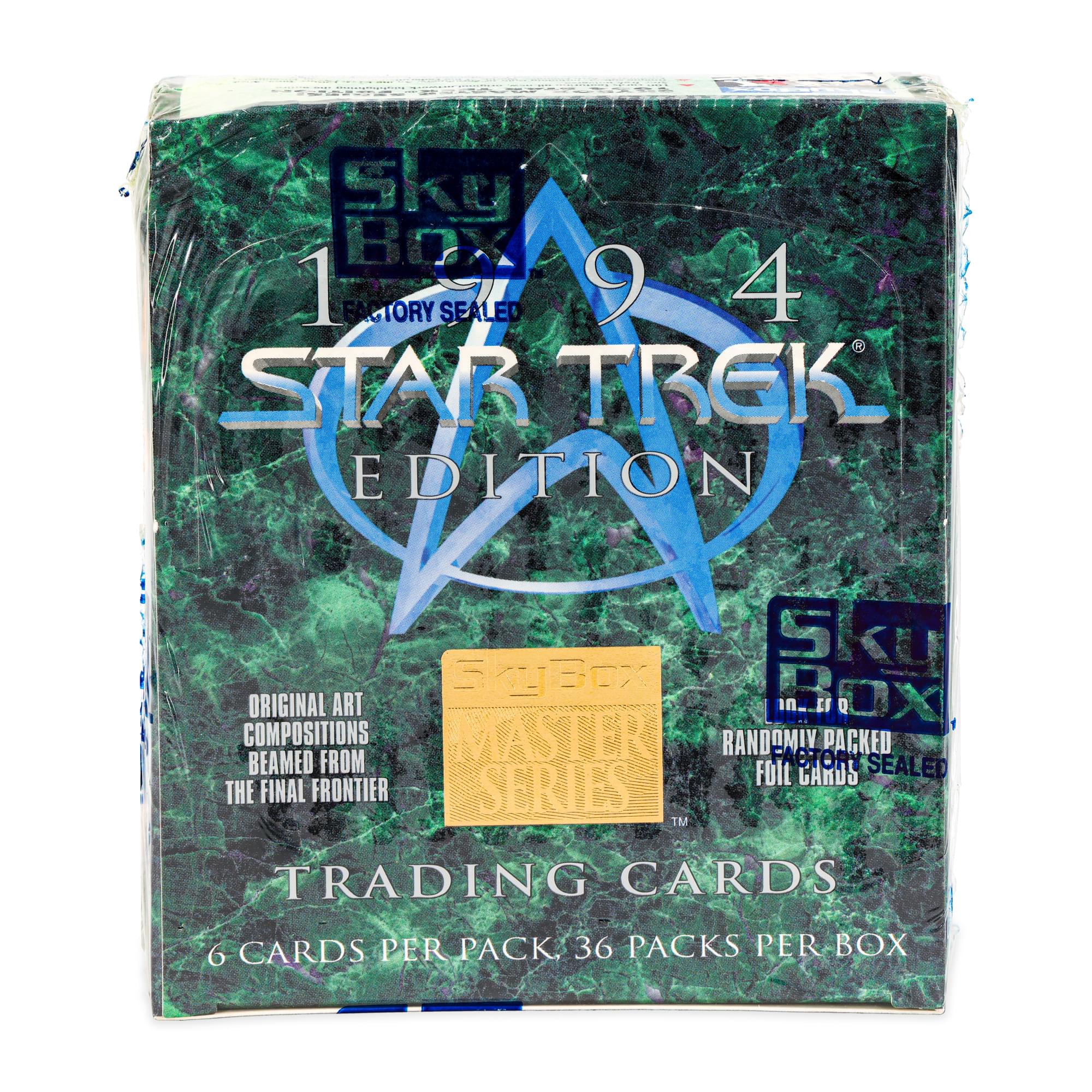 Star Trek 1994 Skybox Series 2 Master Series Box | 36 Packs - Image 2
