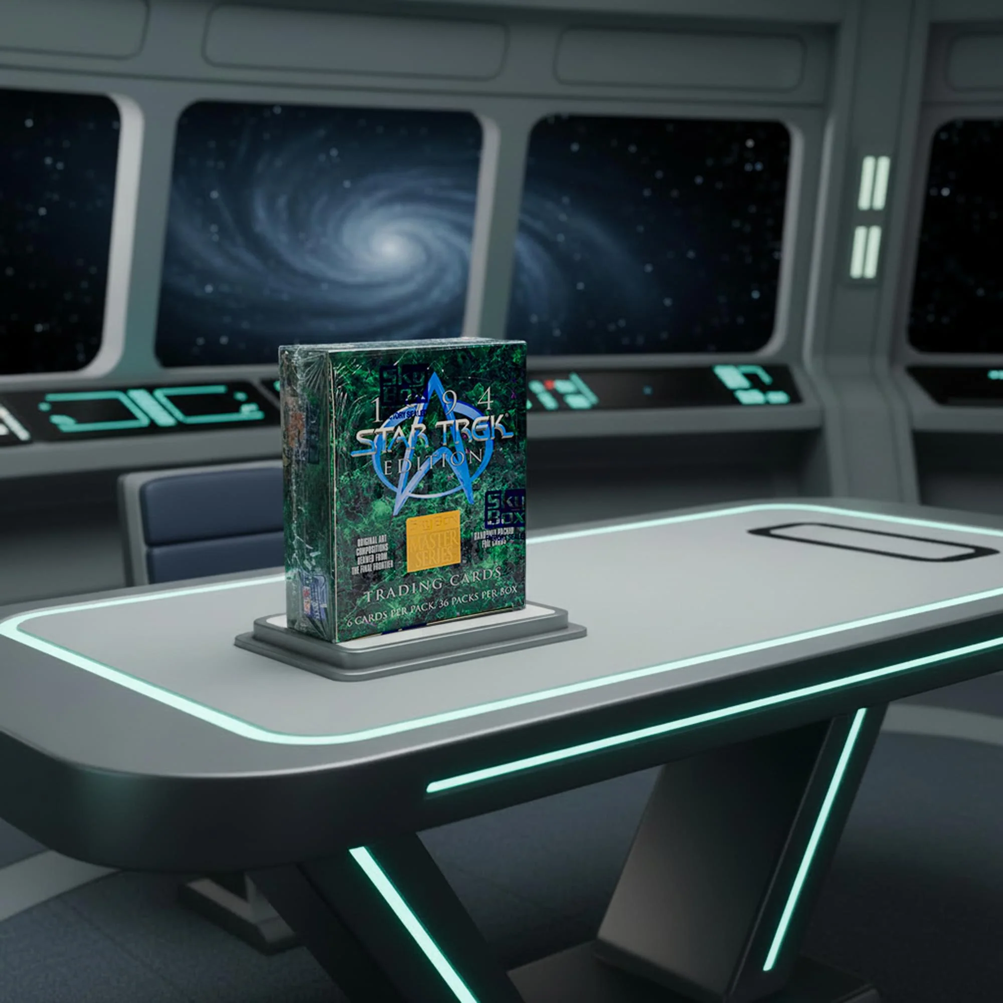 Star Trek 1994 Skybox Series 2 Master Series Box | 36 Packs - Image 6