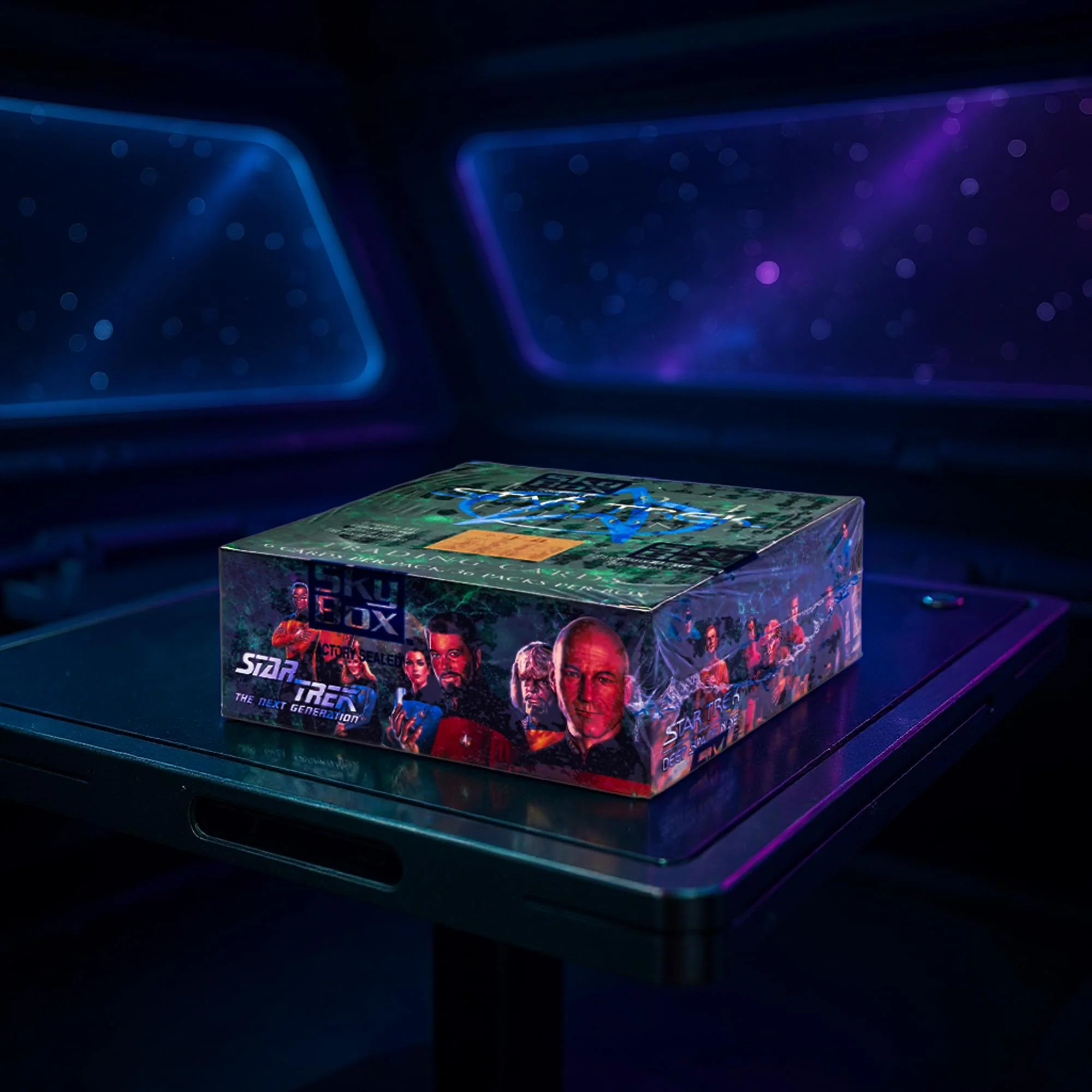 Star Trek 1994 Skybox Series 2 Master Series Box | 36 Packs - Image 7