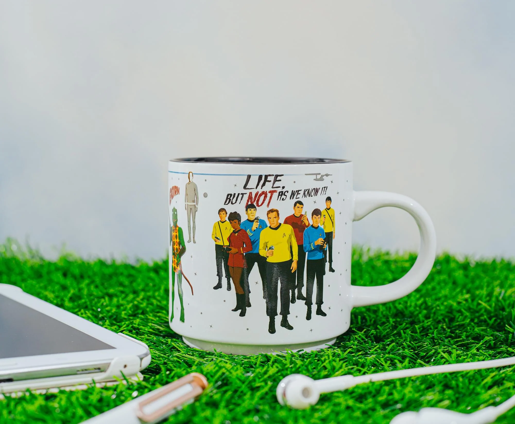 Star Trek Aliens, Villains, and Crew Stackable Ceramic Mug | Holds 13 Ounces - Image 4