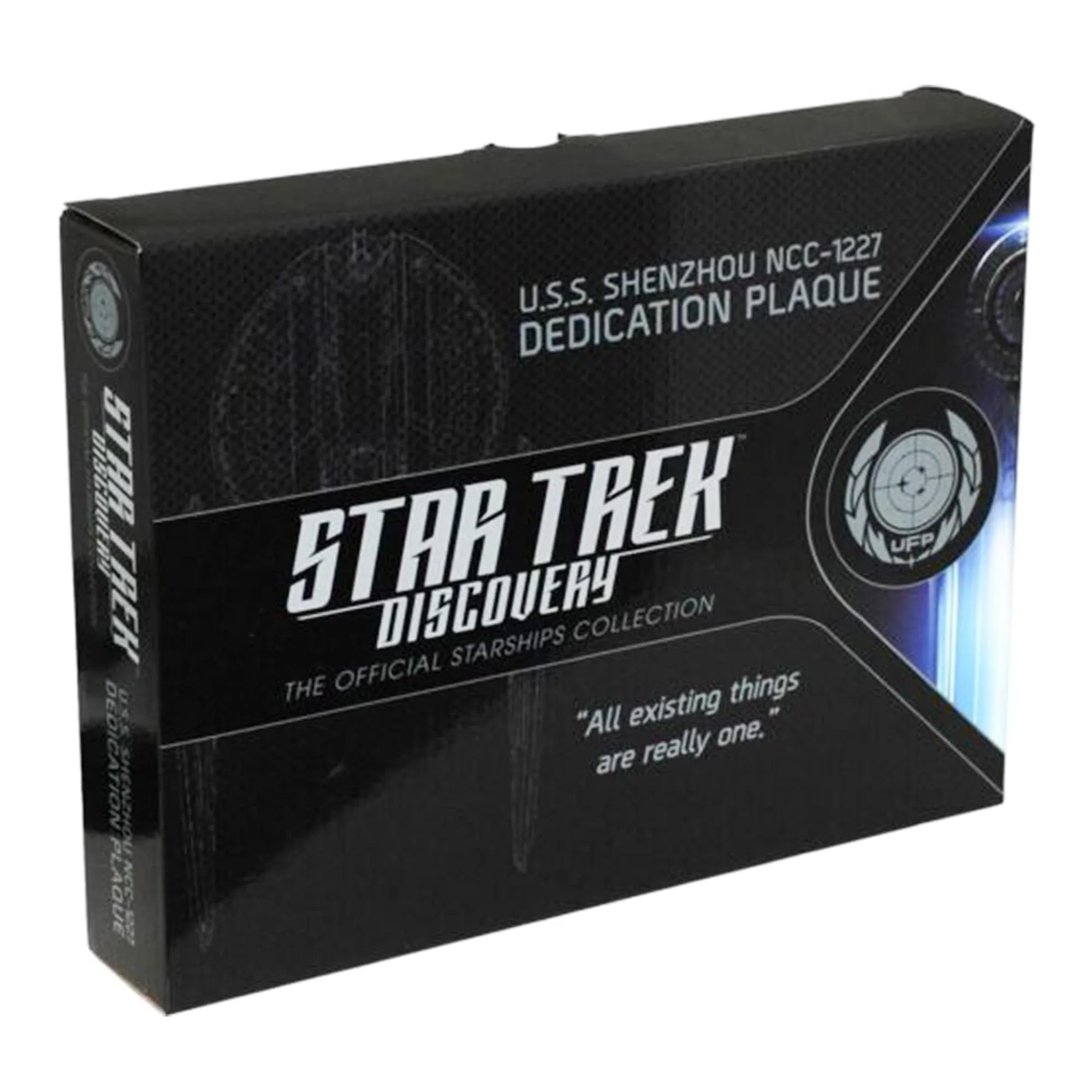 Eaglemoss Star Trek Discovery Shenzhou NC-1227 Dedication Plaque Replica - Image 2
