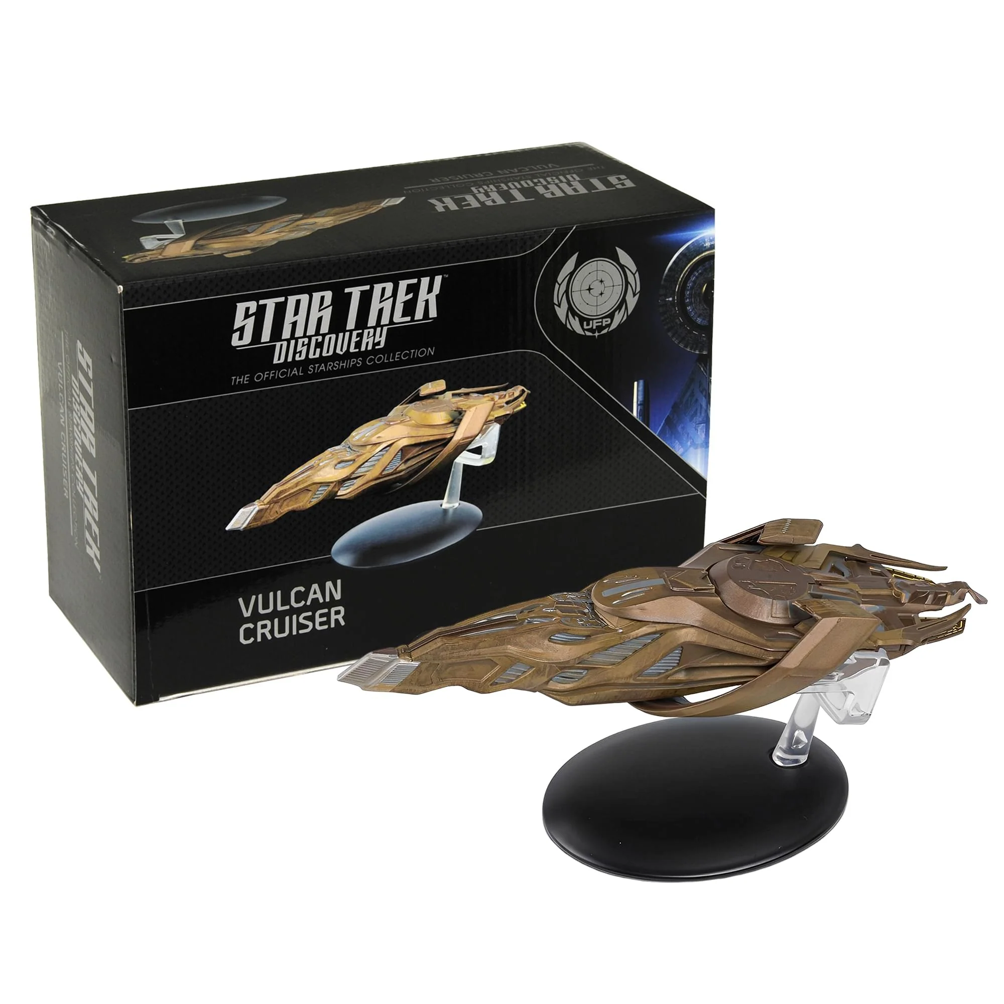 Eaglemoss Star Trek Discovery Ship Replica | Vulcan Cruiser - Image 2