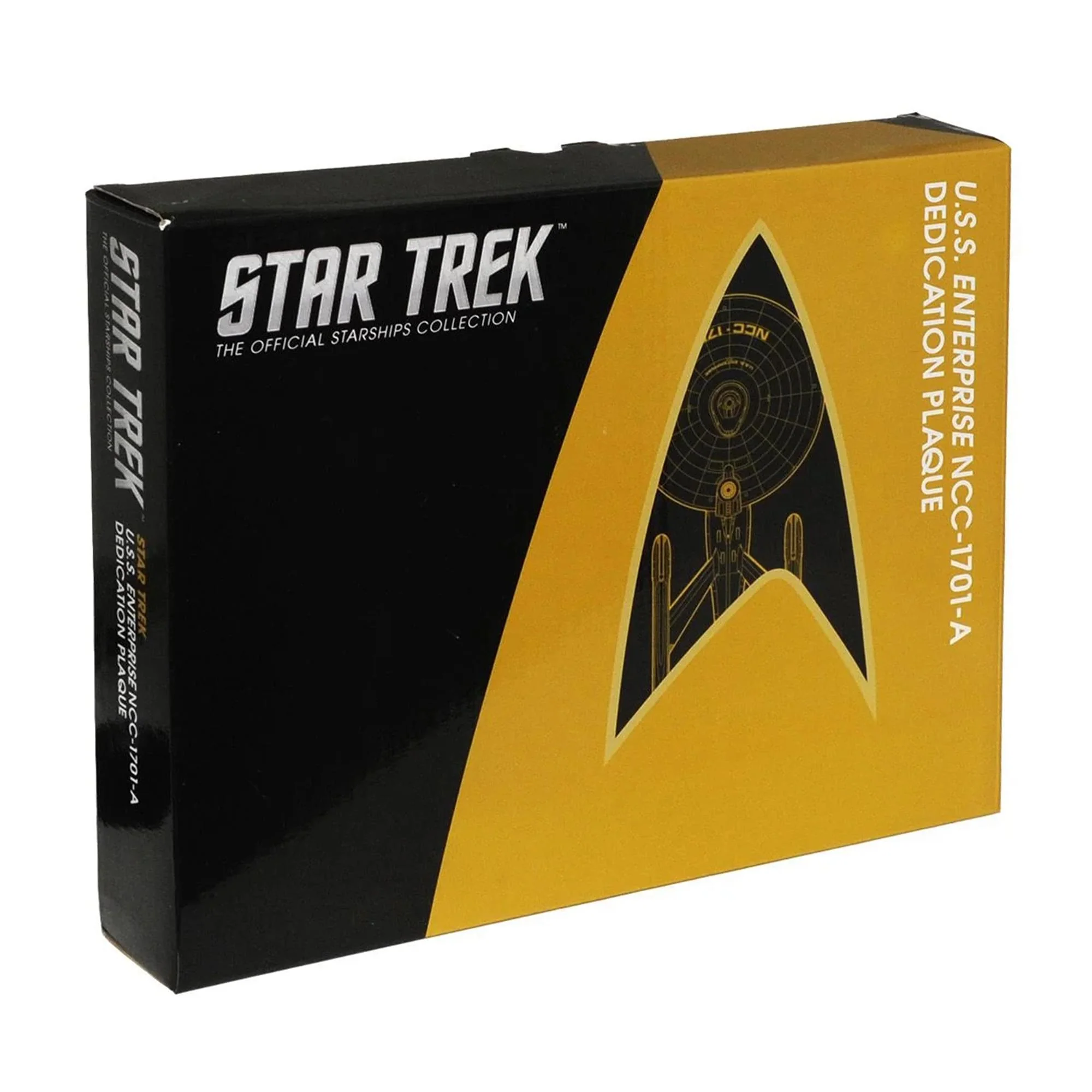 Eaglemoss Star Trek USS Enterprise NCC-1701-A Dedication Plaque - Image 2