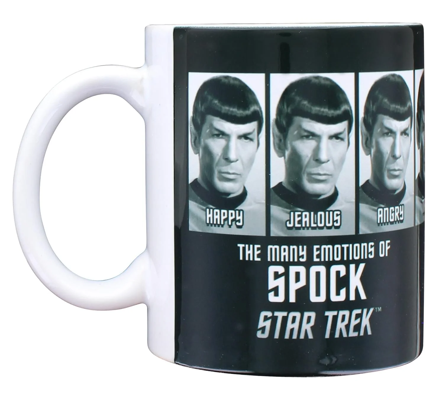 Star Trek Emotions of Spock 11oz Boxed Ceramic Mug - Image 2