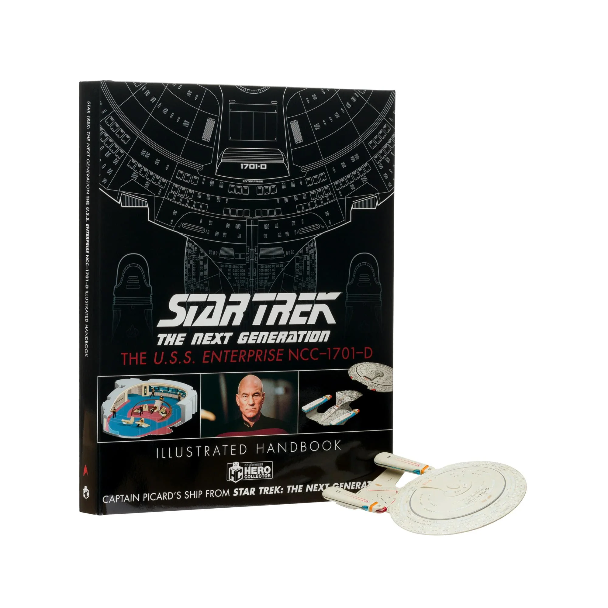 Eaglemoss Star Trek Illustrated Collectible Ship USS Enterprise NCC-1701-D - Image 2