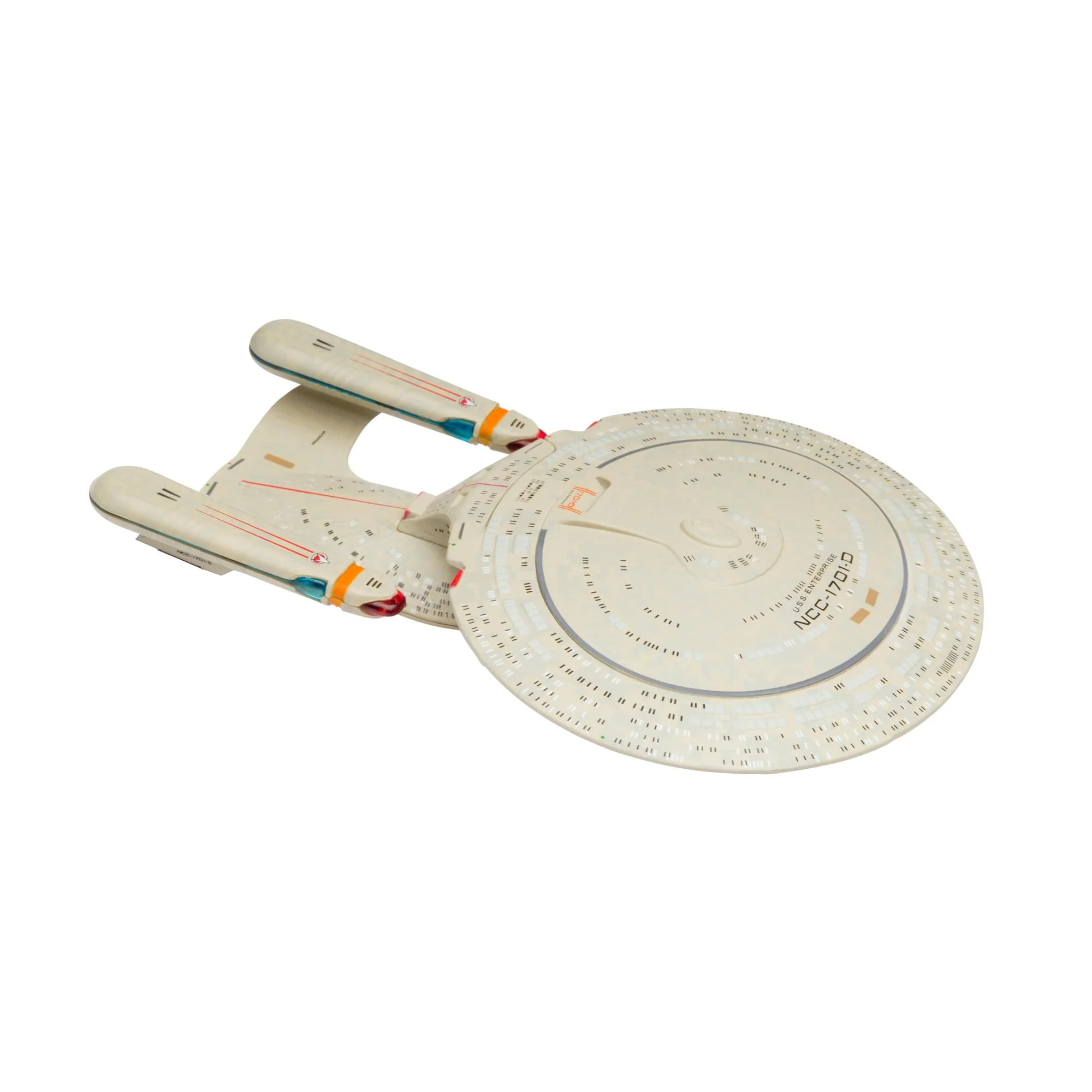Eaglemoss Star Trek Illustrated Collectible Ship USS Enterprise NCC-1701-D - Image 6