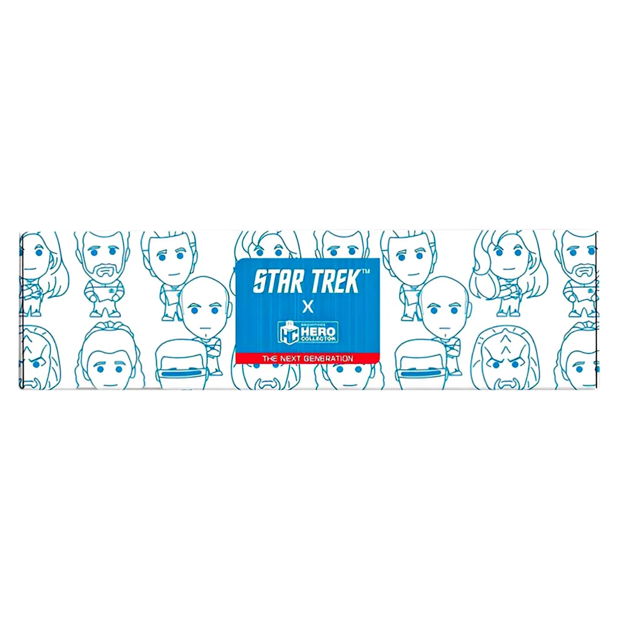Eaglemoss Star Trek Picard Chibi Pin Badge Box Set - Image 4