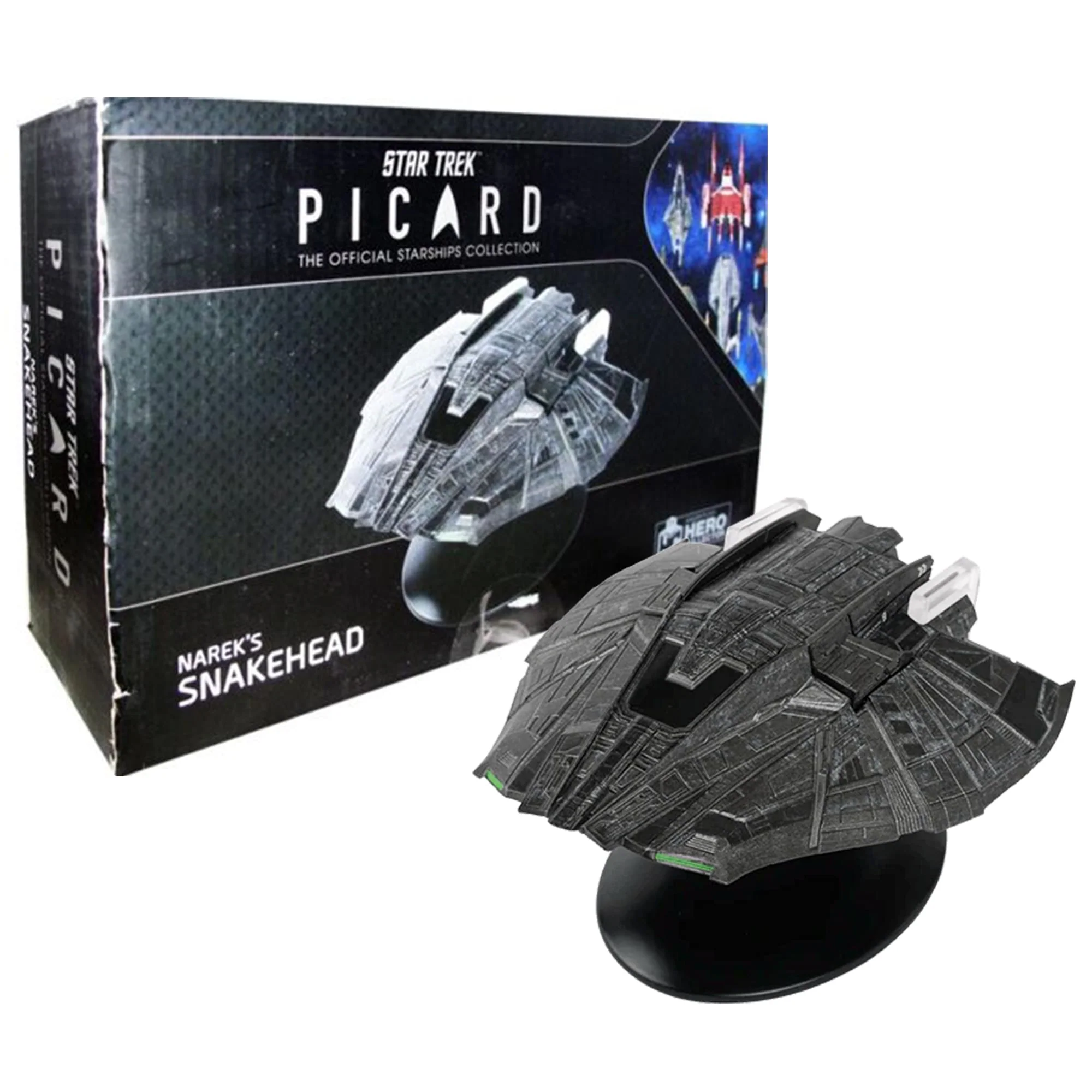 Eaglemoss Star Trek Picard Ship Replica | Romulan | Nareks Snakehead Ship - Image 4