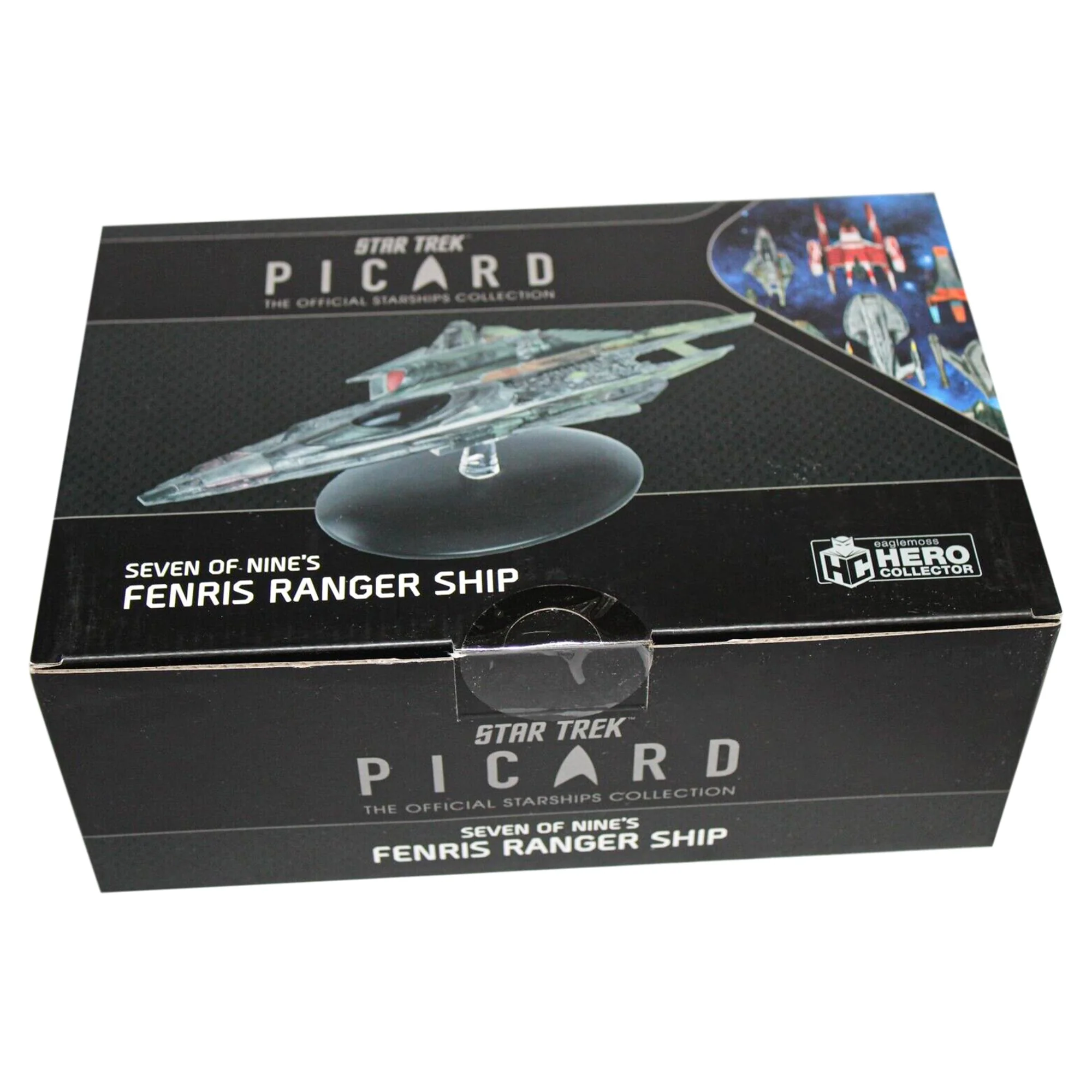 Eaglemoss Star Trek Picard Ship Replica Romulan Seven of Nines Fenris Ranger - Image 6