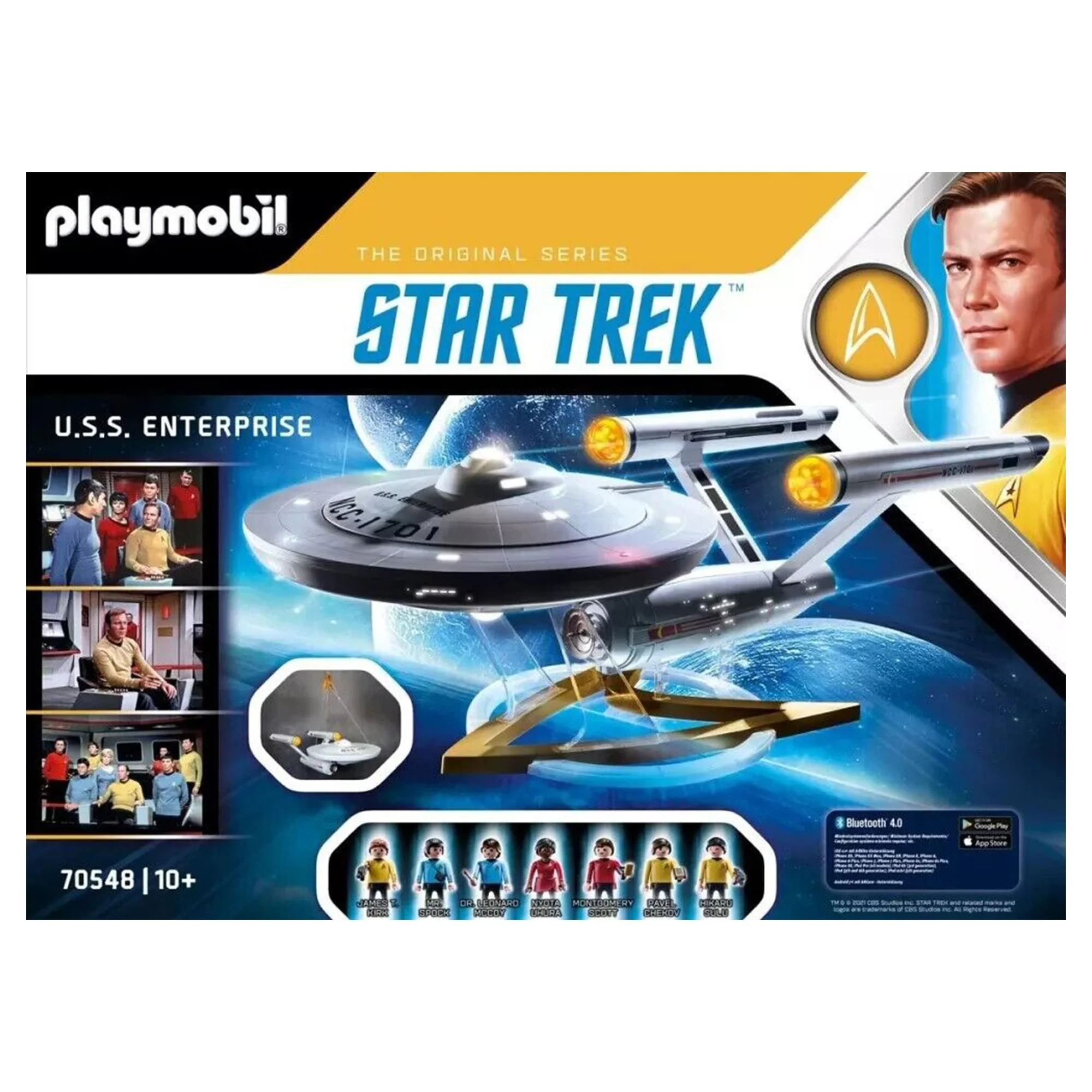 Star Trek Playmobil 70548 Enterprise NCC-1701 Building Set - Image 3