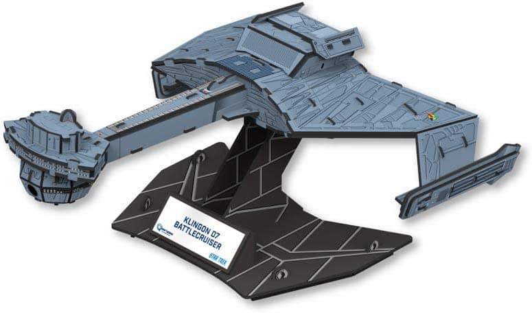 Star Trek Qraftworks PuzzleFleet | Klingon D7 Battlecruiser - Image 4
