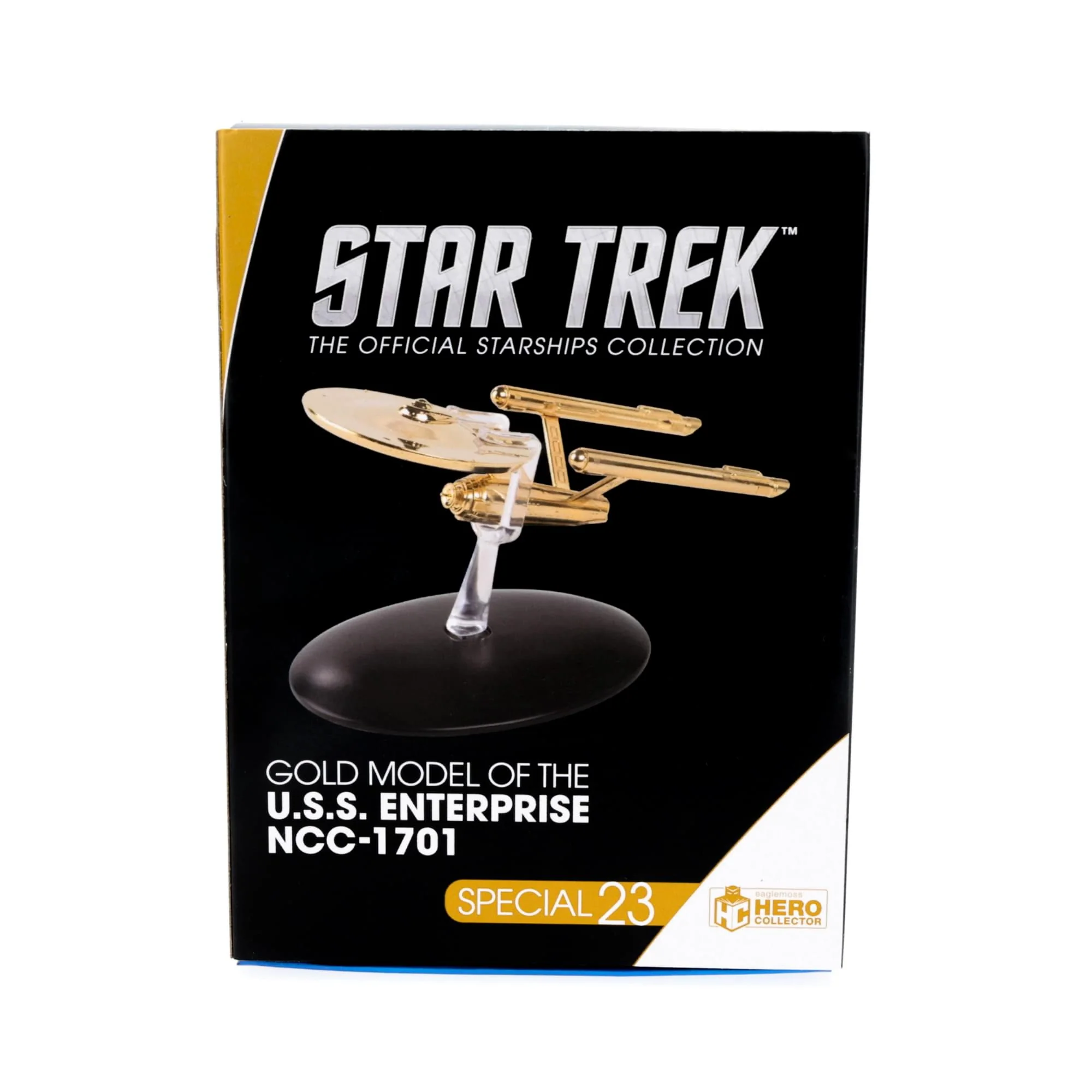 Eaglemoss Star Trek Ship Replica Gold Plated TOS NCC 1701 Enterprise (Variant) - Image 9