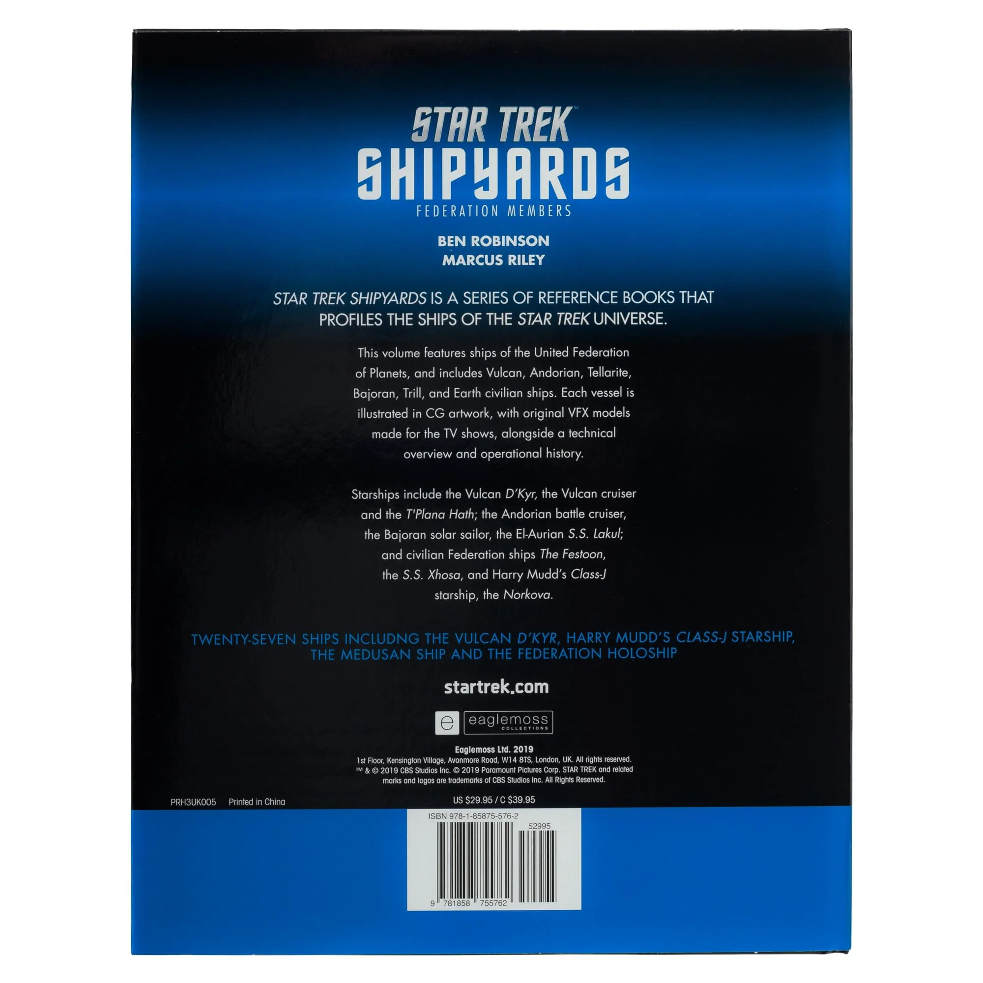 Eaglemoss Star Trek Shipyards Book | Federation Members - Image 6