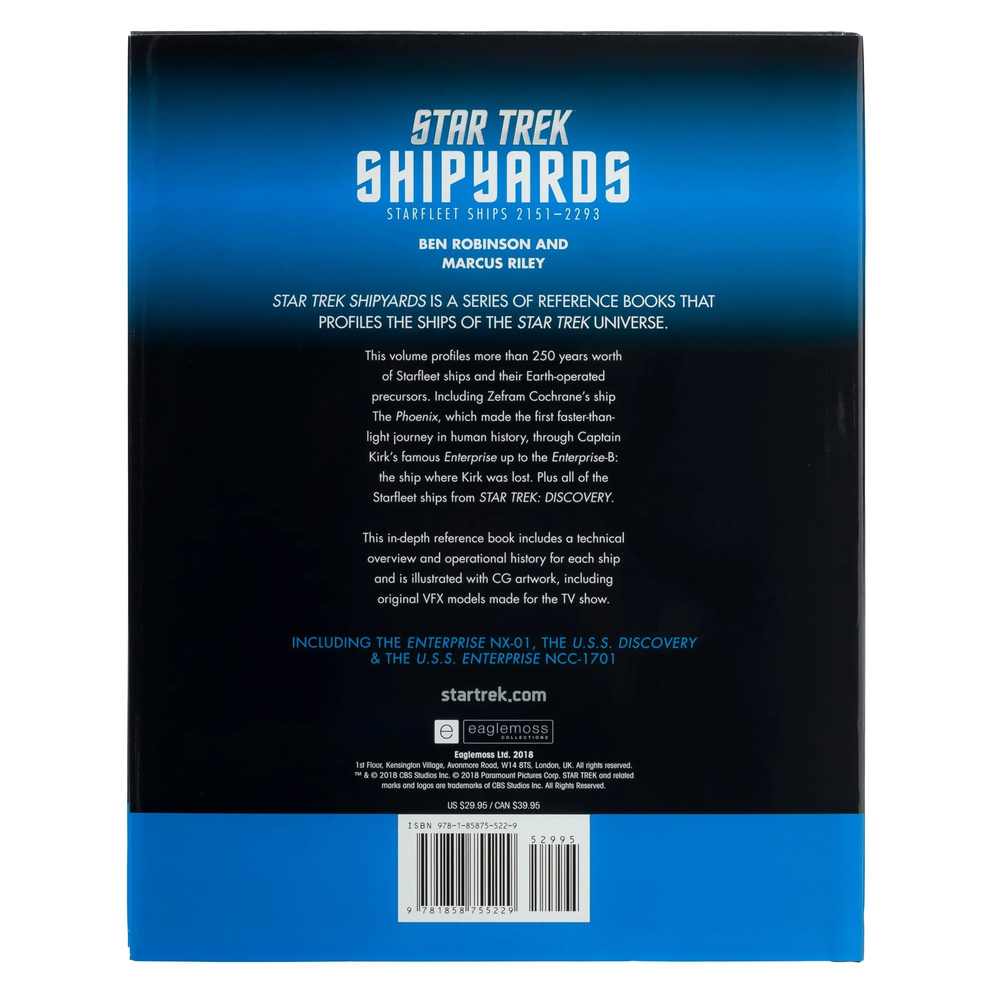 Eaglemoss Star Trek Shipyards Book | Starfleet Starships 2151-2293 Vol 1 - Image 6