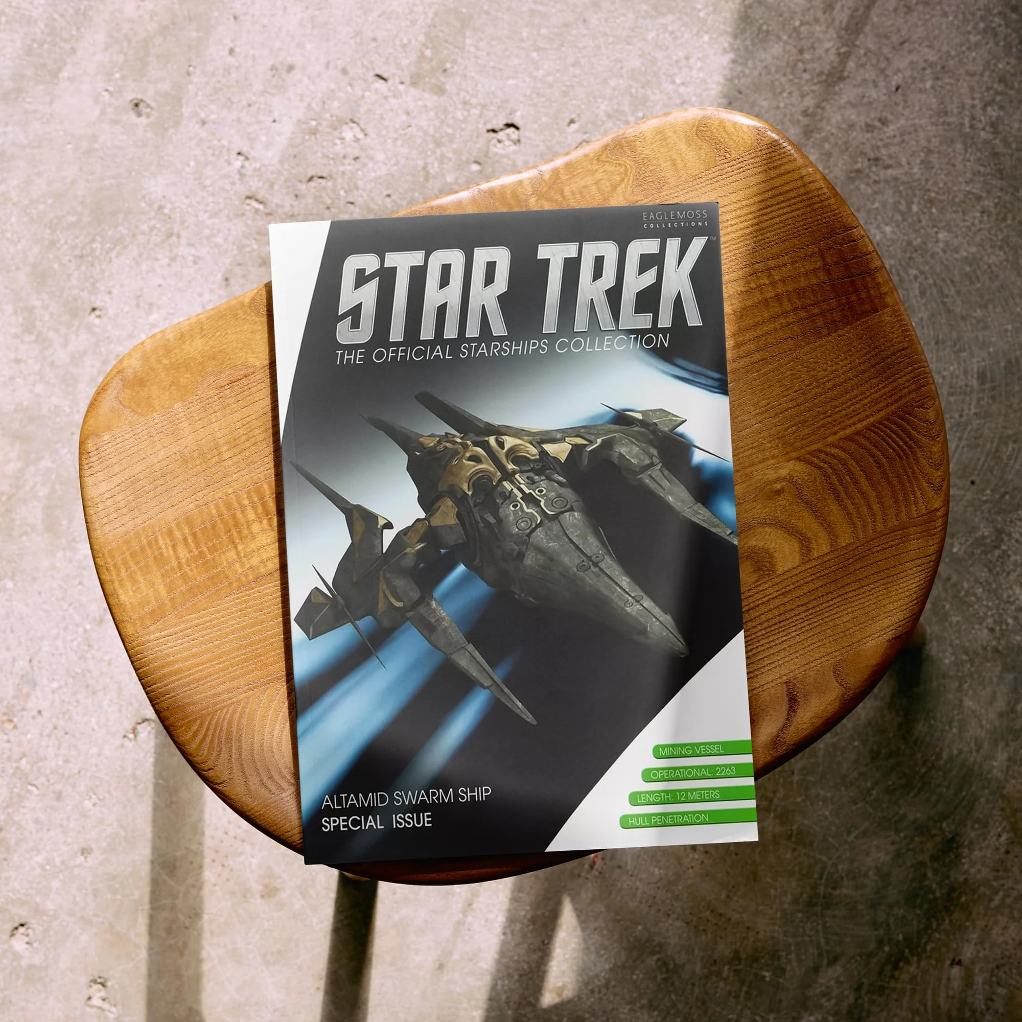 Eaglemoss Star Trek Starships Altamid Swarm Ship Magazine - Image 3