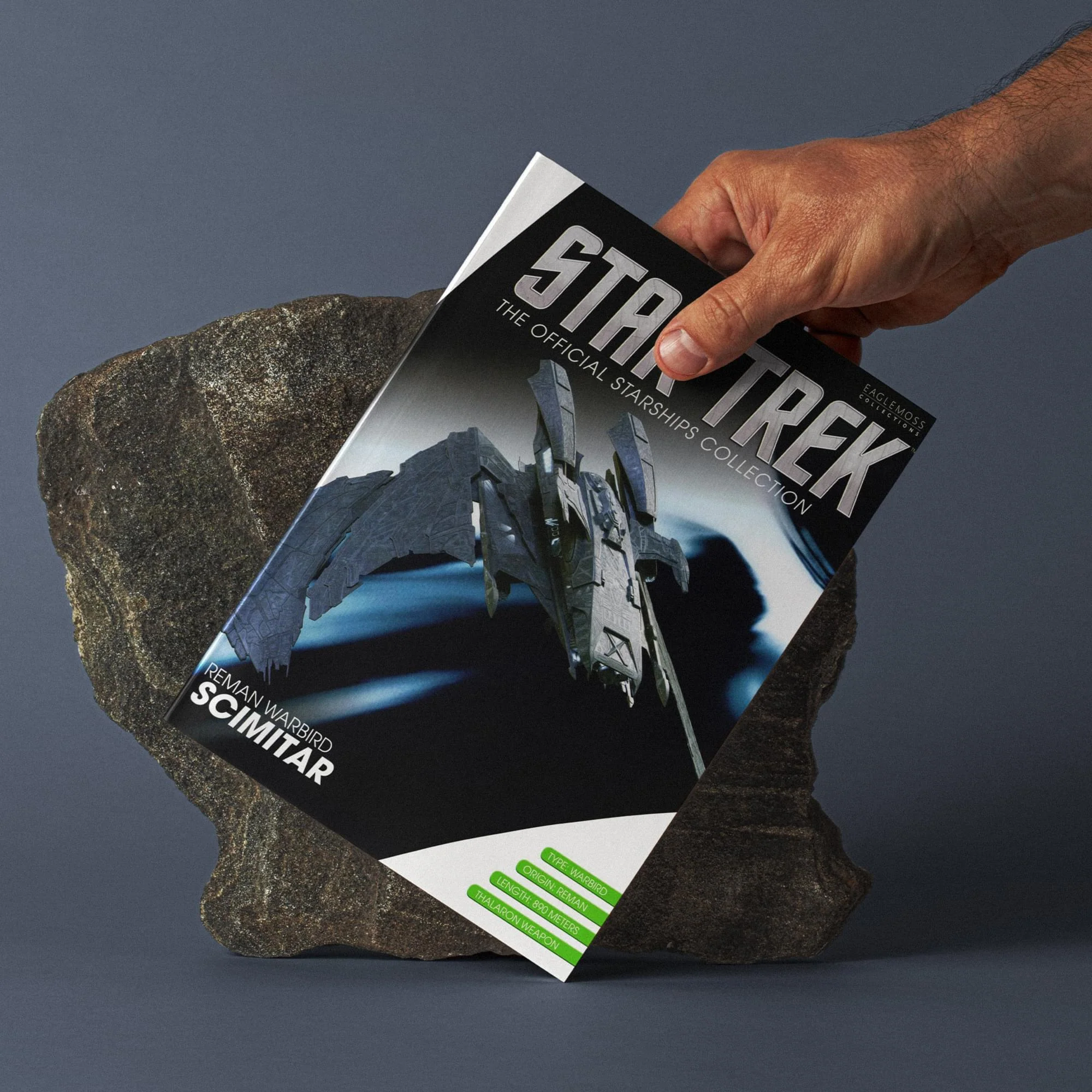 Eaglemoss Star Trek Starships Reman Warbird Scimitar Magazine - Image 2