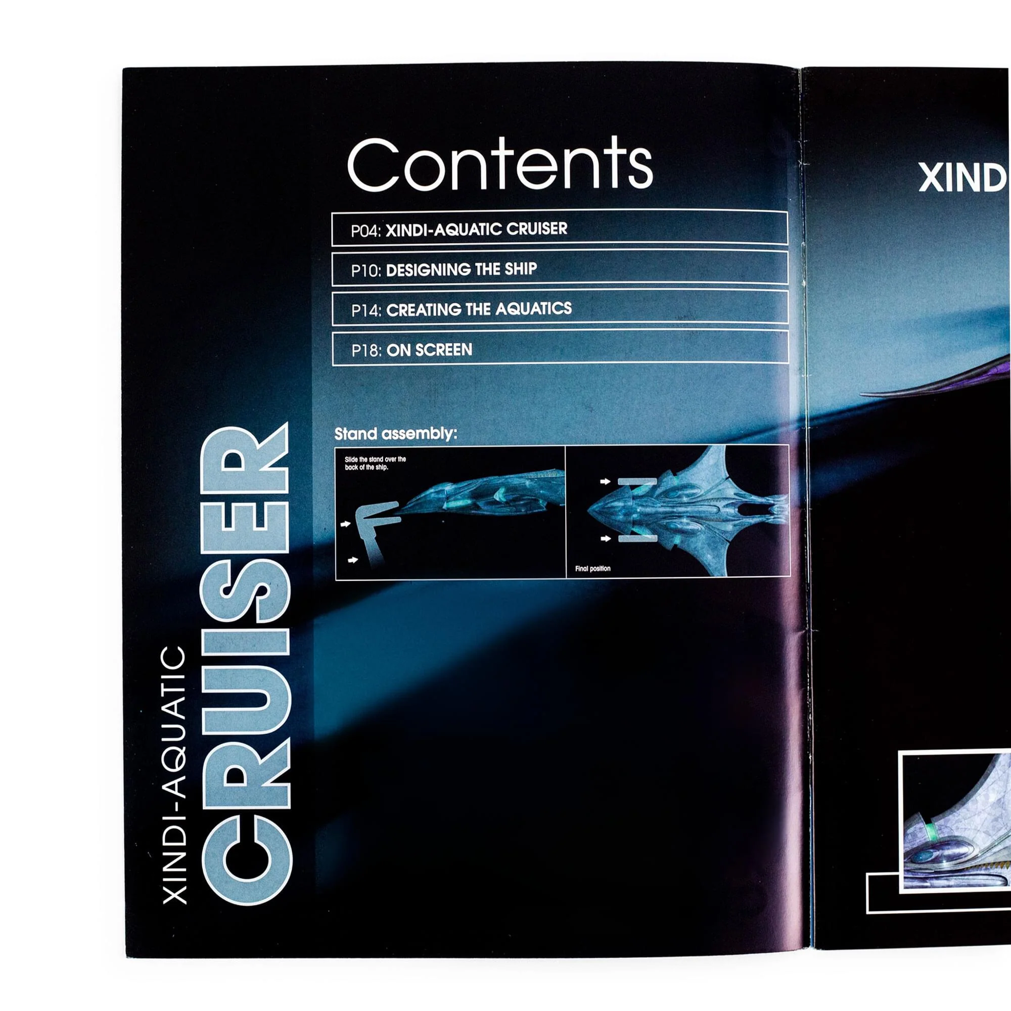 Eaglemoss Star Trek Starships Xindi-Aquatic Cruiser Magazine - Image 2
