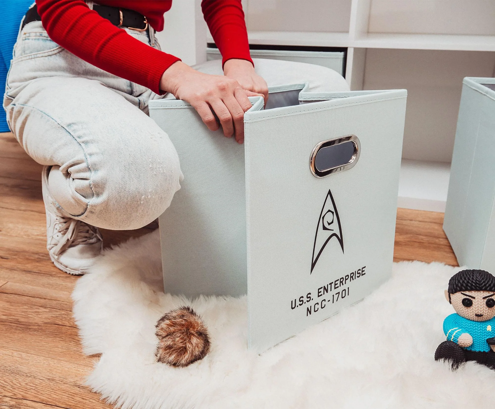 Star Trek: The Original Series NCC-1701 Storage Bin Cube Organizers | Set of 3 - Image 4