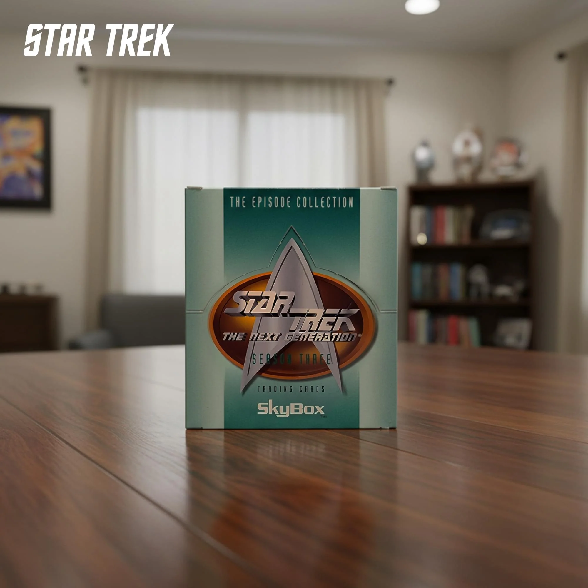 Star Trek: TNG 1995 Skybox Season 3 Card Sealed Box | 36 Packs - Image 3