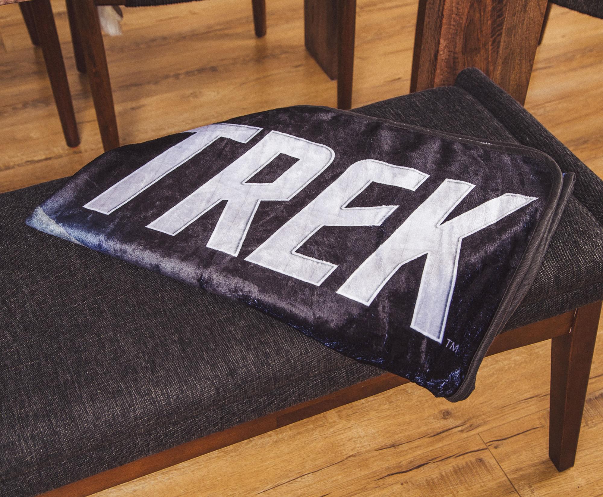 Star Trek USS Enterprise Fleece Throw Blanket | 45 x 60 Inches - Image 6