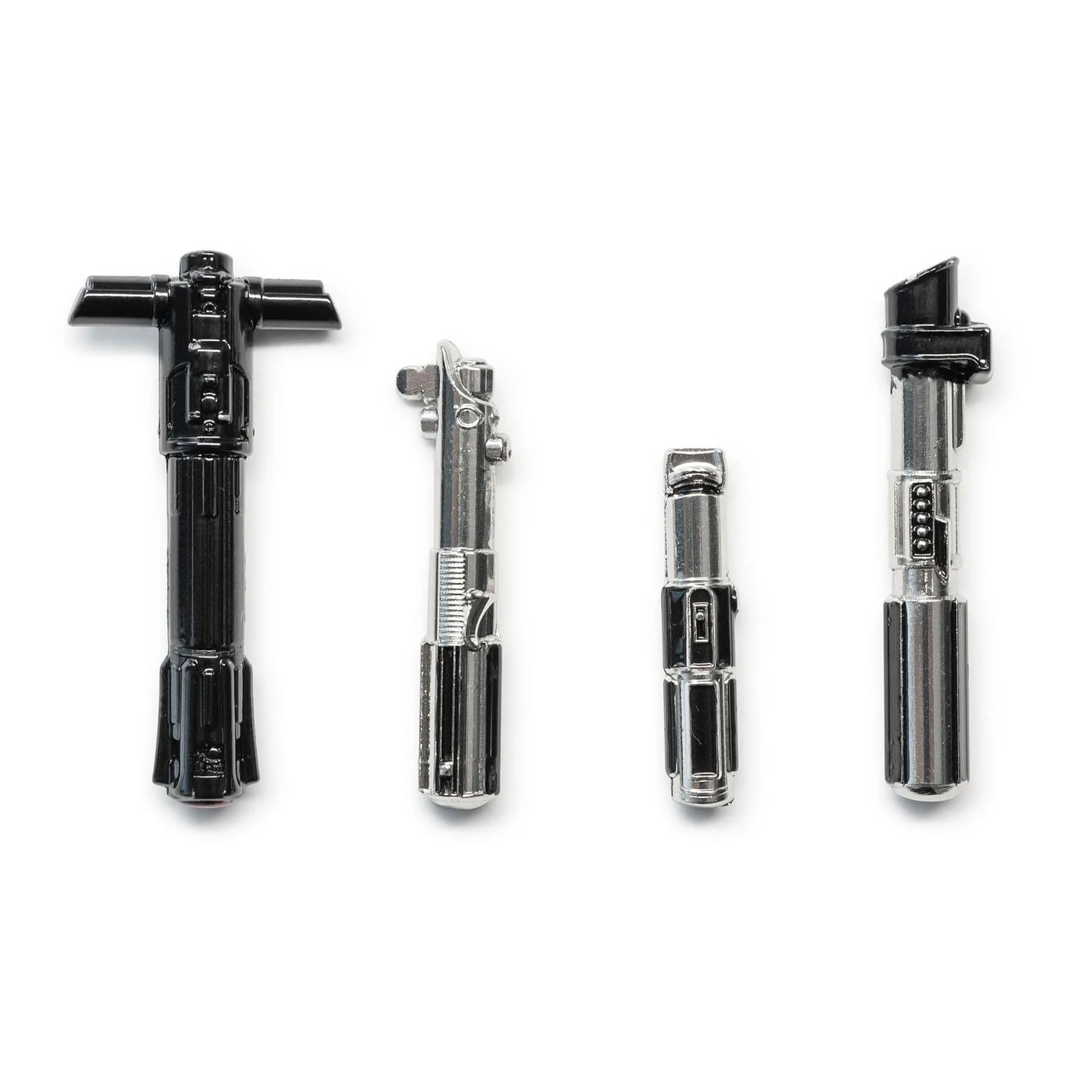 Star Wars 3D Lightsaber Pin Set | Exclusive Magnetic Star Wars Pins | Set of 4 - Image 2